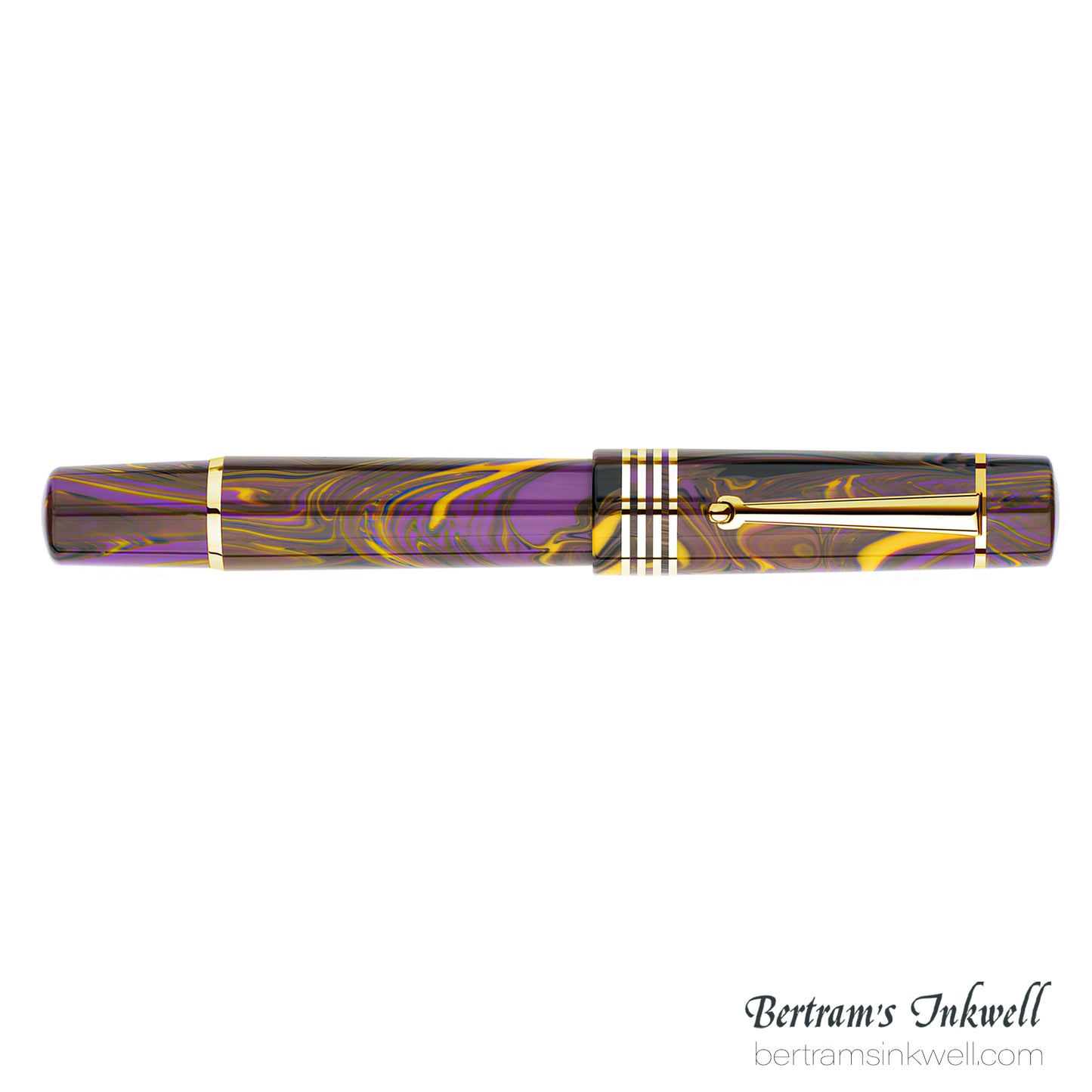 Delta Neo Gallery Four Rings Collection - Iris Rollerball Pen