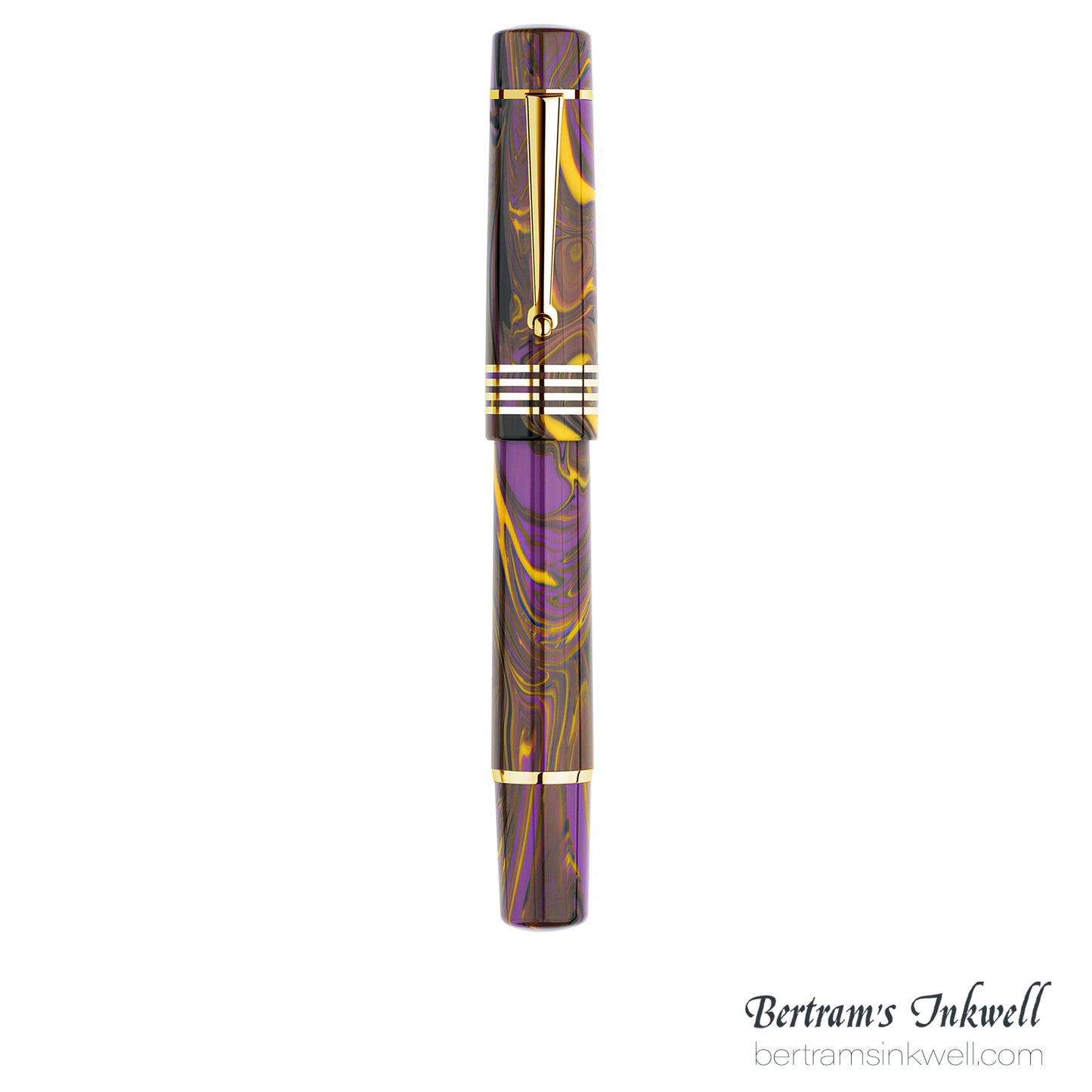 Delta Neo Gallery Four Rings Collection - Iris Rollerball Pen