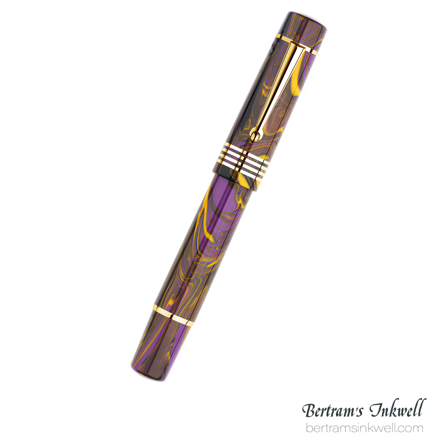 Delta Neo Gallery Four Rings Collection - Iris Rollerball Pen