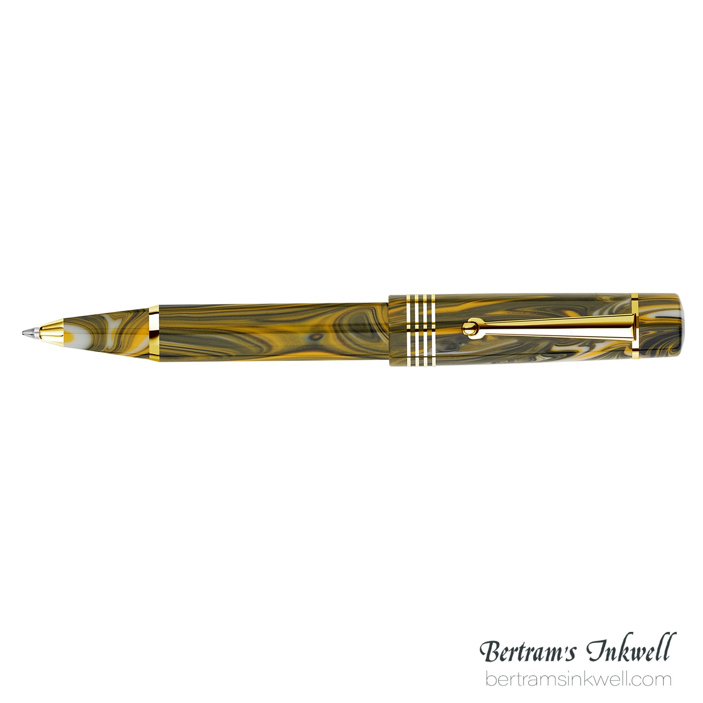 Delta Neo Gallery Four Rings Collection - Marigold Ballpoint Pen