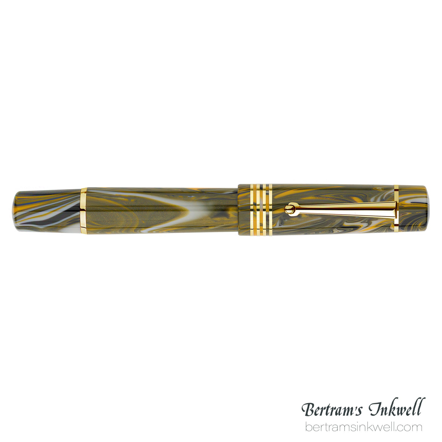 Delta Neo Gallery Four Rings Collection - Marigold Fountain Pen