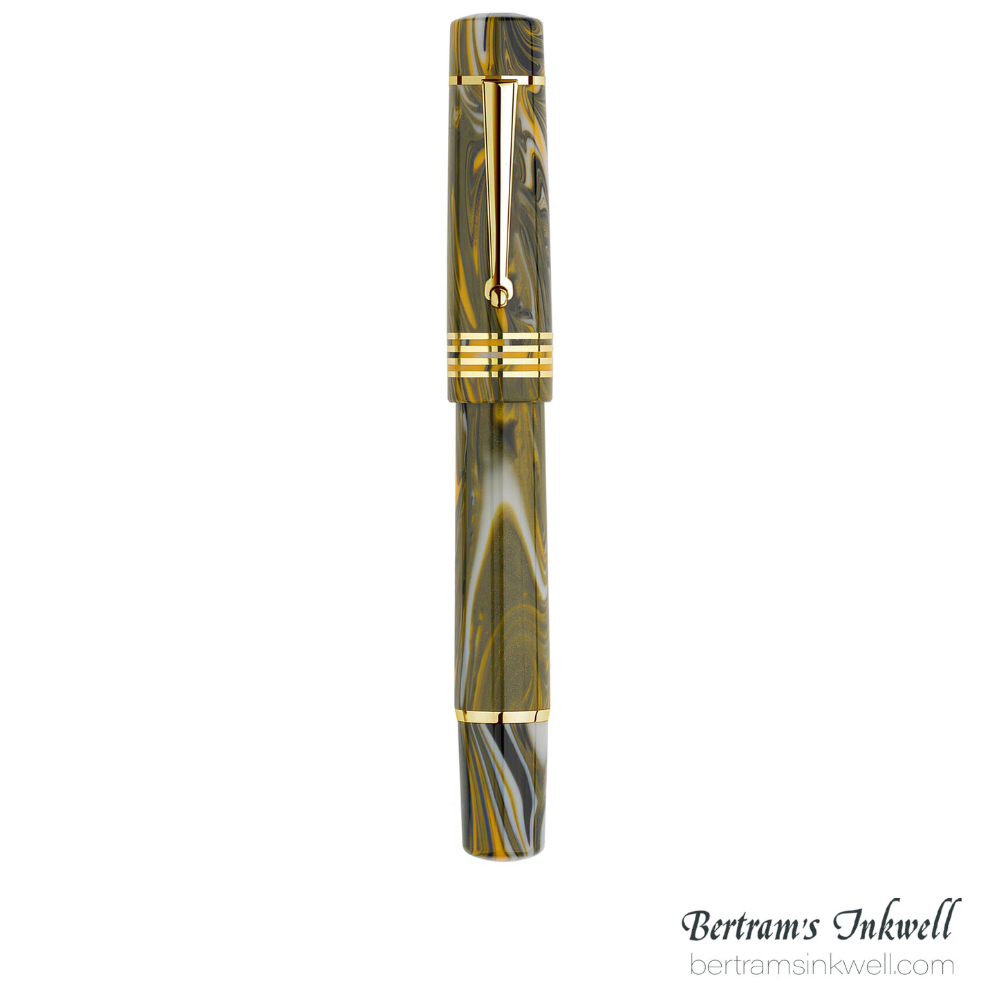 Delta Neo Gallery Four Rings Collection - Marigold Rollerball Pen