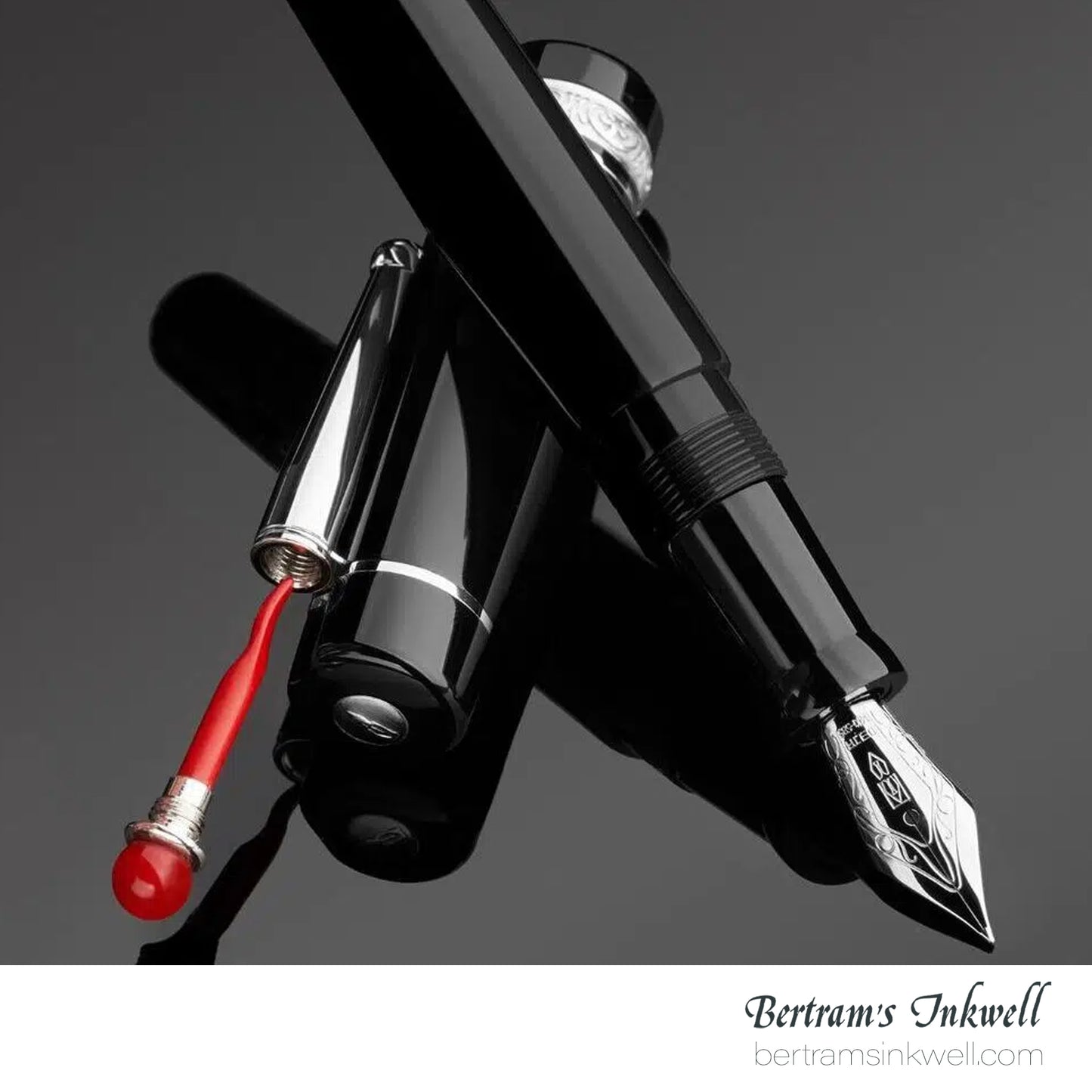 Delta WE 17 Black Fountain Pen 14K Nib