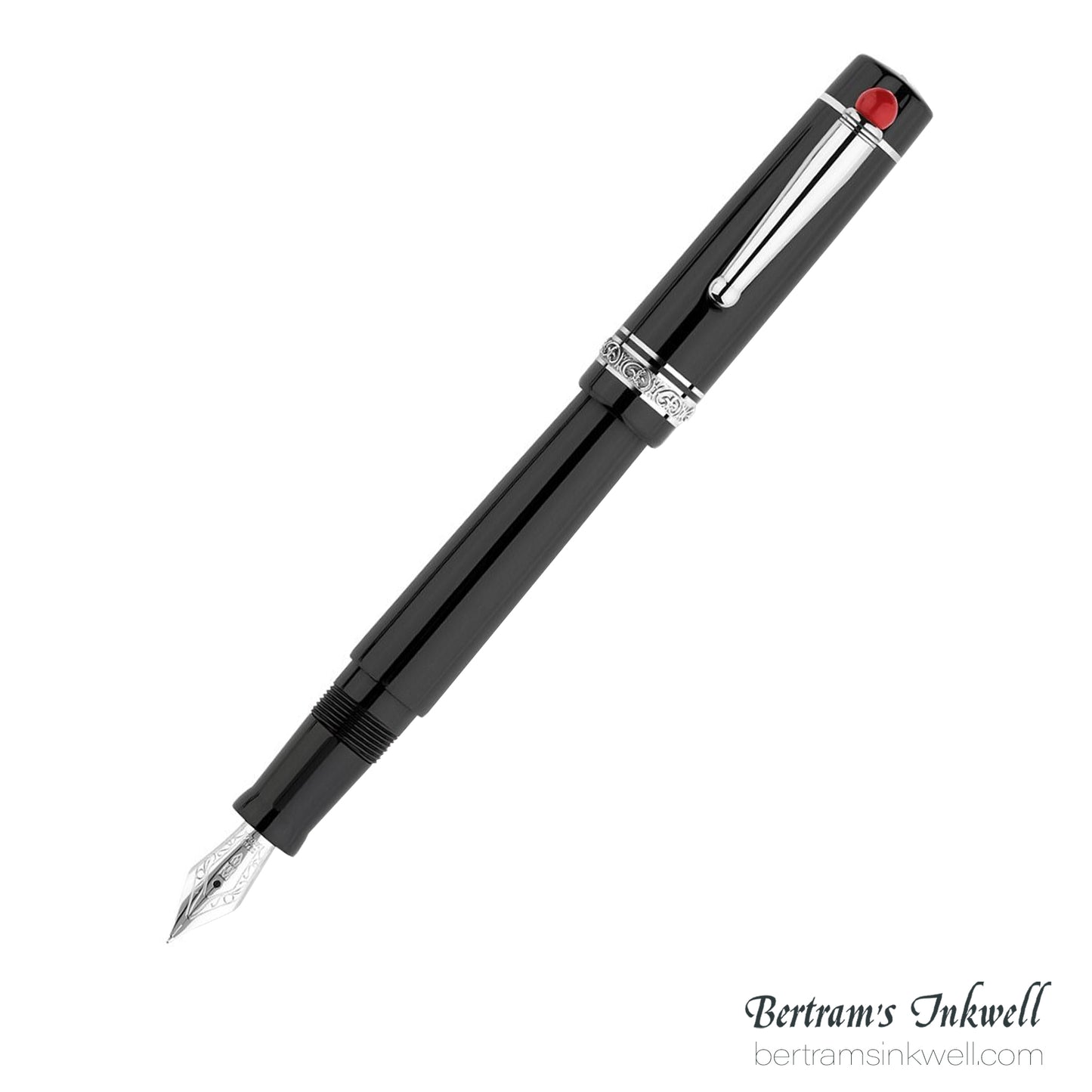Delta WE 17 Black Fountain Pen 14K Nib