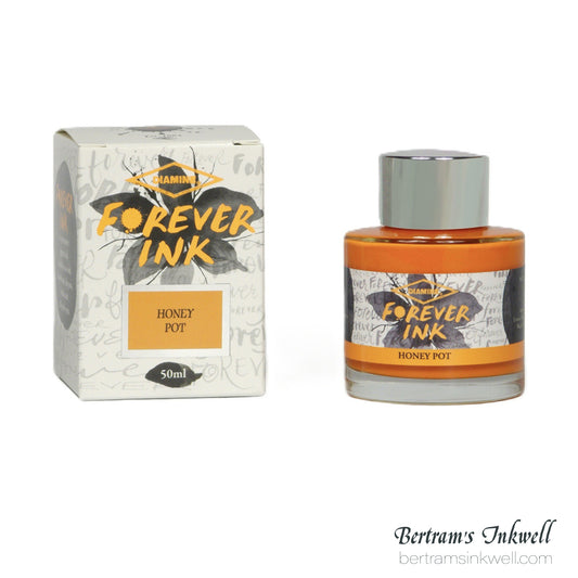 Diamine Forever Permanent Pigment Bottled Ink Honey Pot 50ml