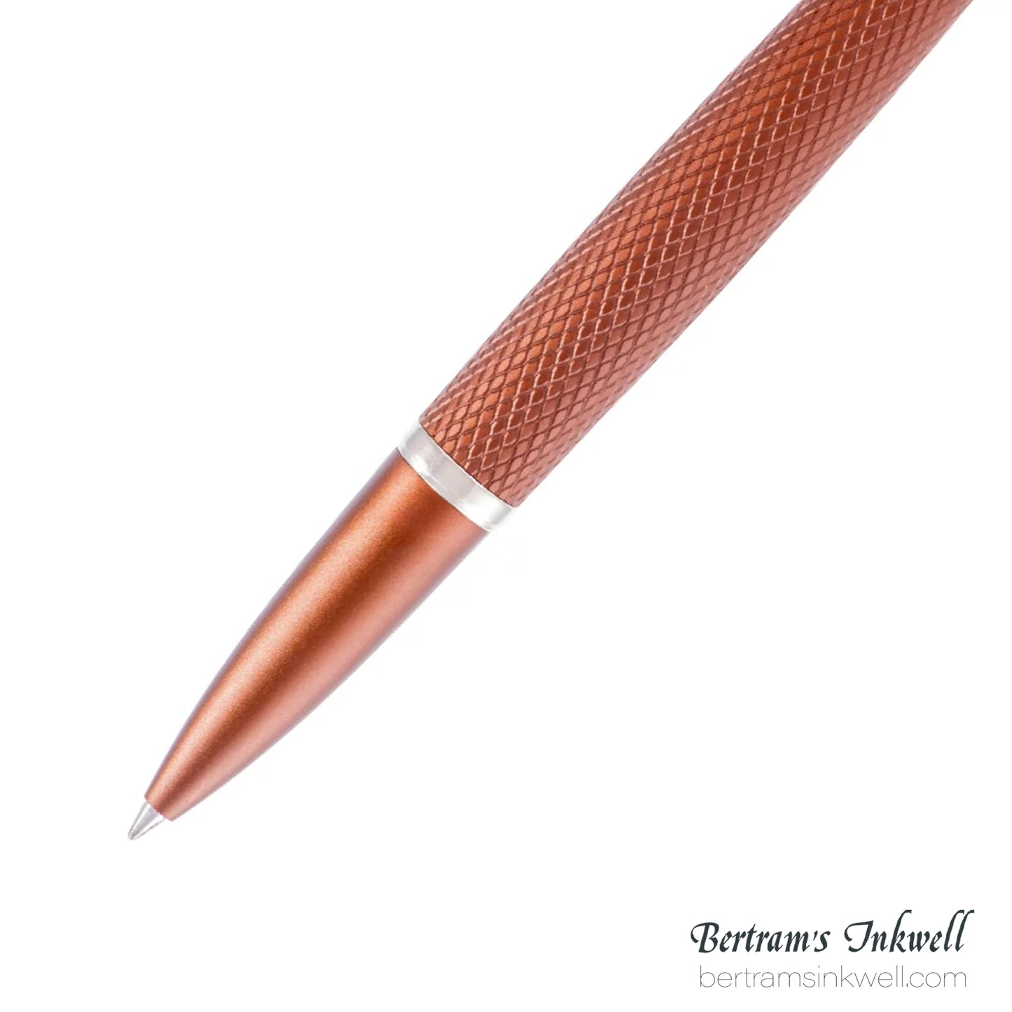 Diplomat Viper Brown Guilloche Rollerball