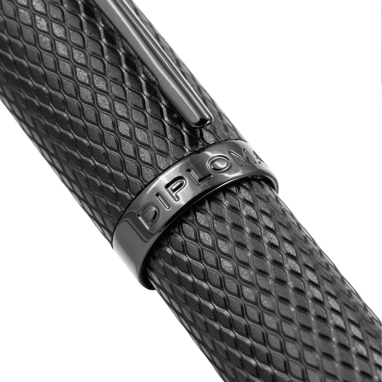 Diplomat Viper Noir Guilloche Fountain Pen