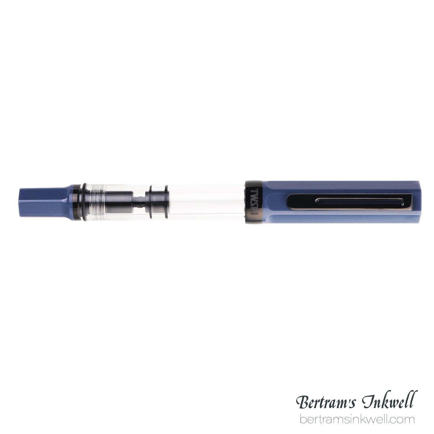 TWSBI Eco Transparent Slate Blue with Onyx Fountain Pen