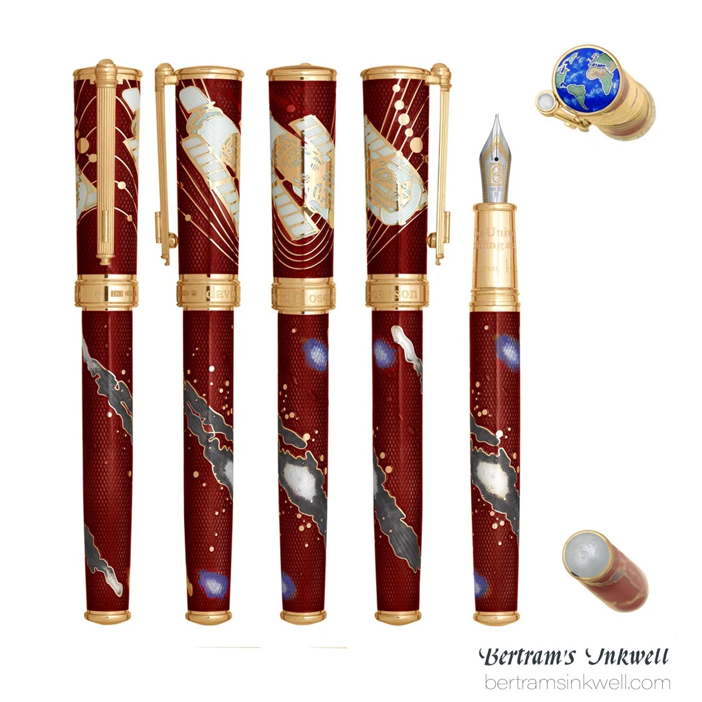 David Oscarson Edwin Hubble Infrared Fountain Pen