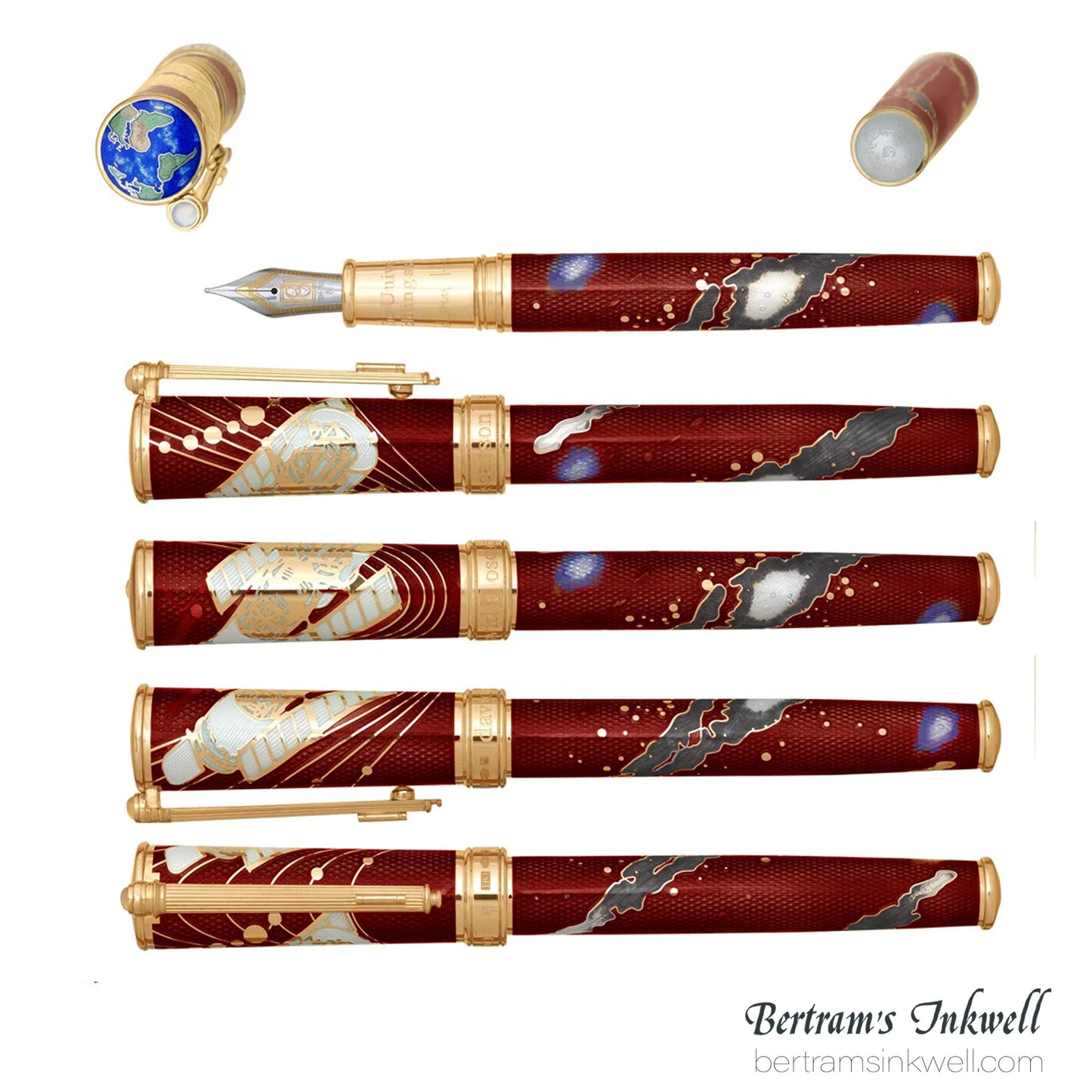 David Oscarson Edwin Hubble Infrared Fountain Pen