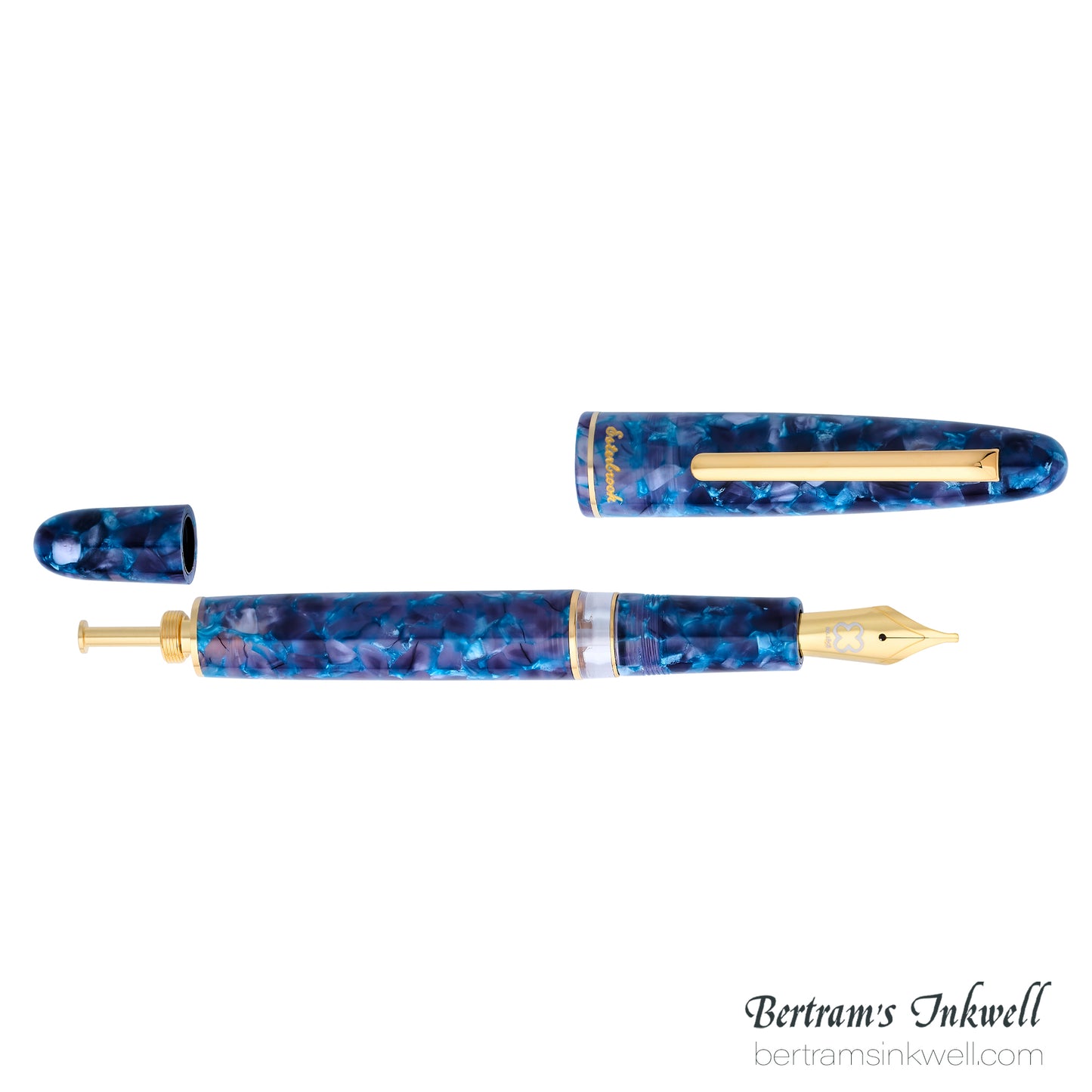 Esterbrook Estie Blue Moon Button-Piston Fountain Pen