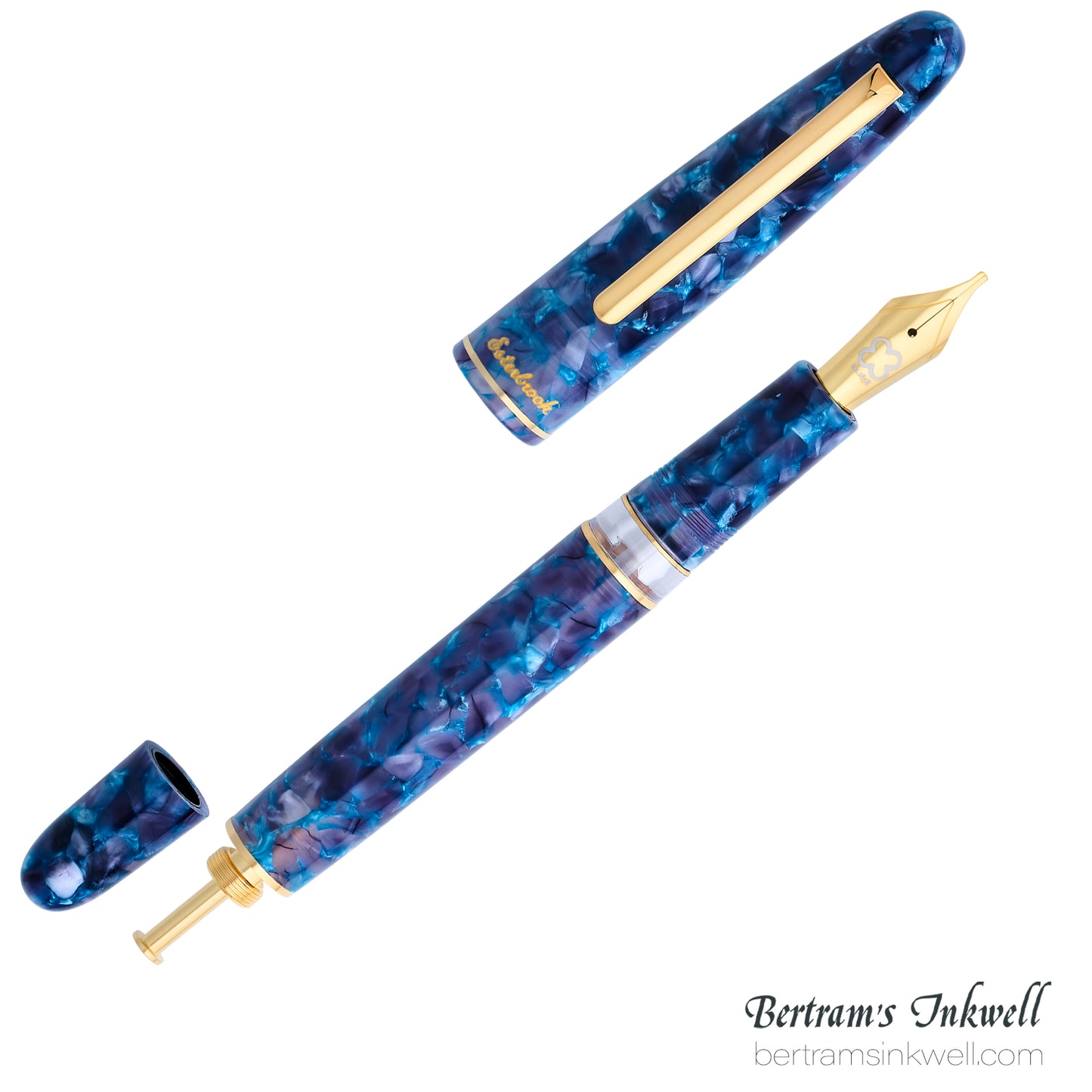 Esterbrook Estie Blue Moon Button-Piston Fountain Pen