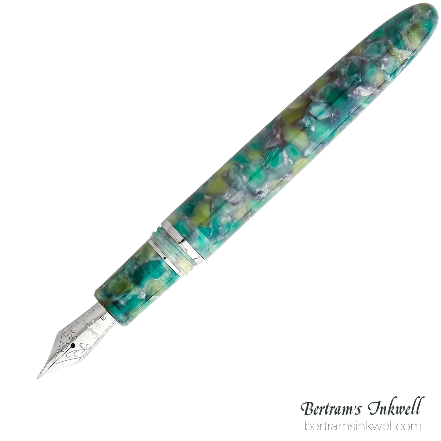 Esterbrook Estie Sea Glass Regular Size Palladium Trim Fountain Pen