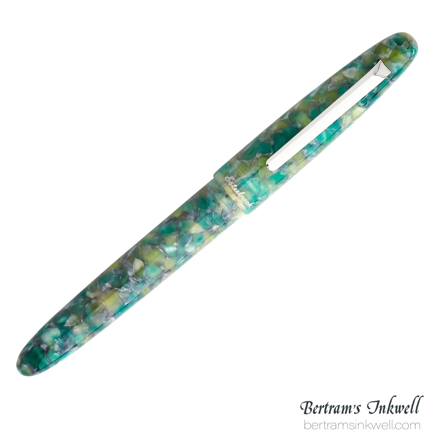 Esterbrook Estie Sea Glass Regular Size Palladium Trim Fountain Pen