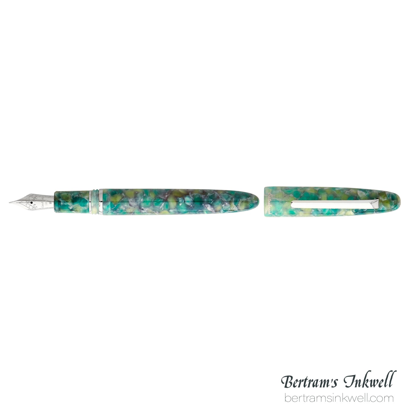 Esterbrook Estie Sea Glass Regular Size Palladium Trim Fountain Pen