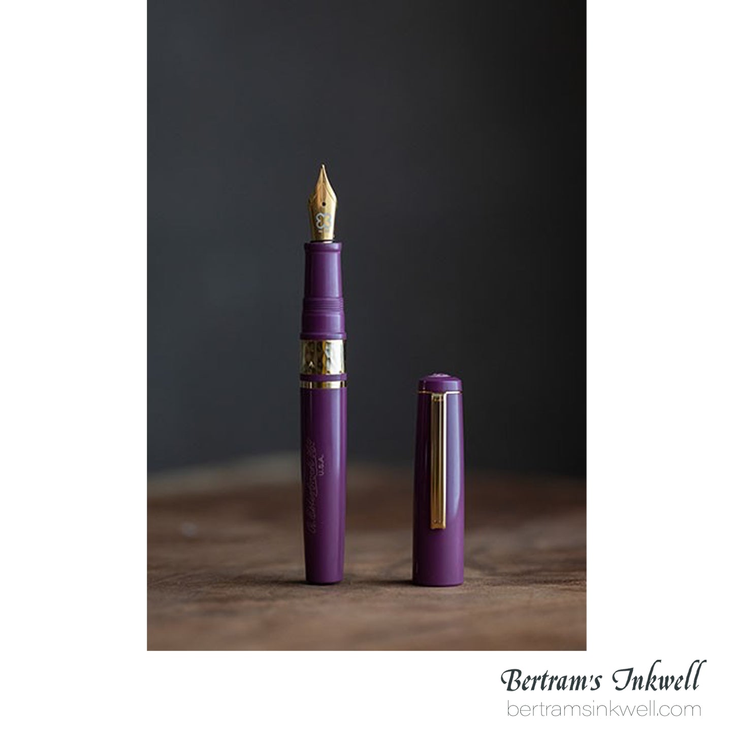 Esterbrook Model J Ebonite Blackberry Fountain Pen