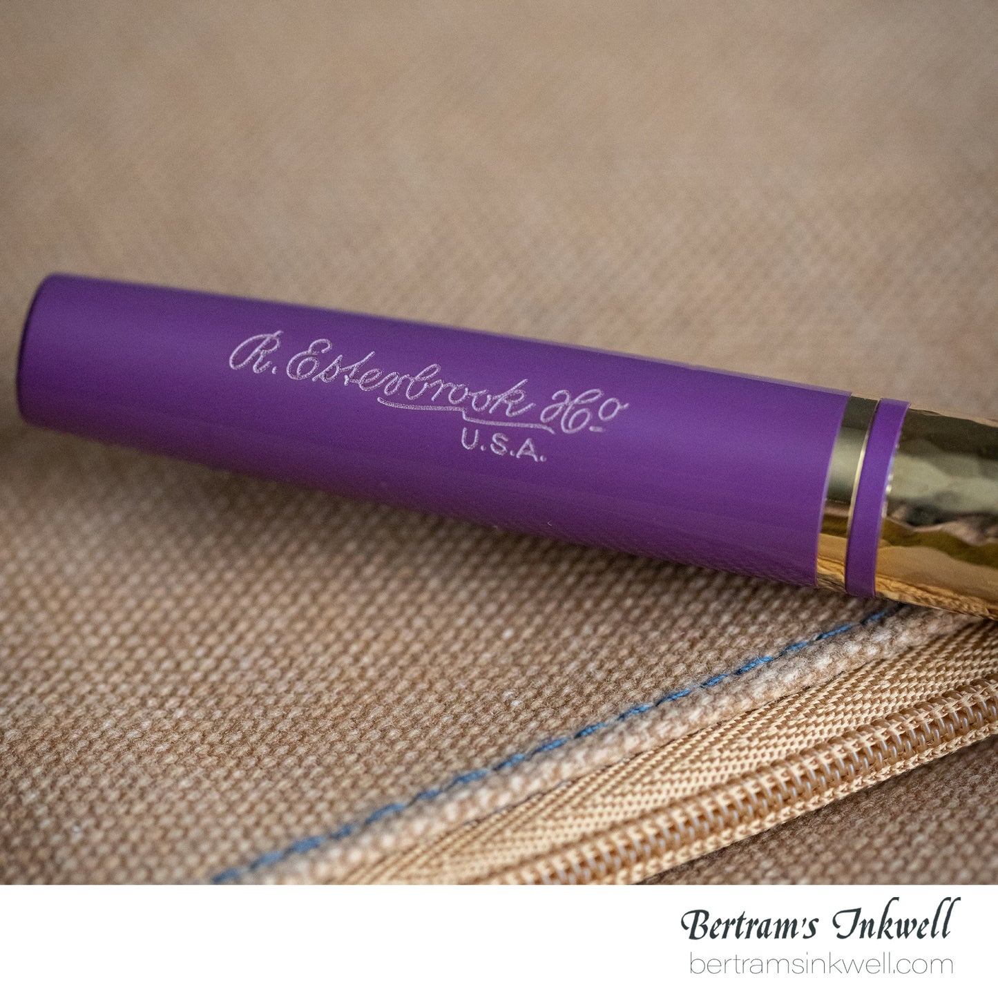 Esterbrook Model J Ebonite Blackberry Fountain Pen