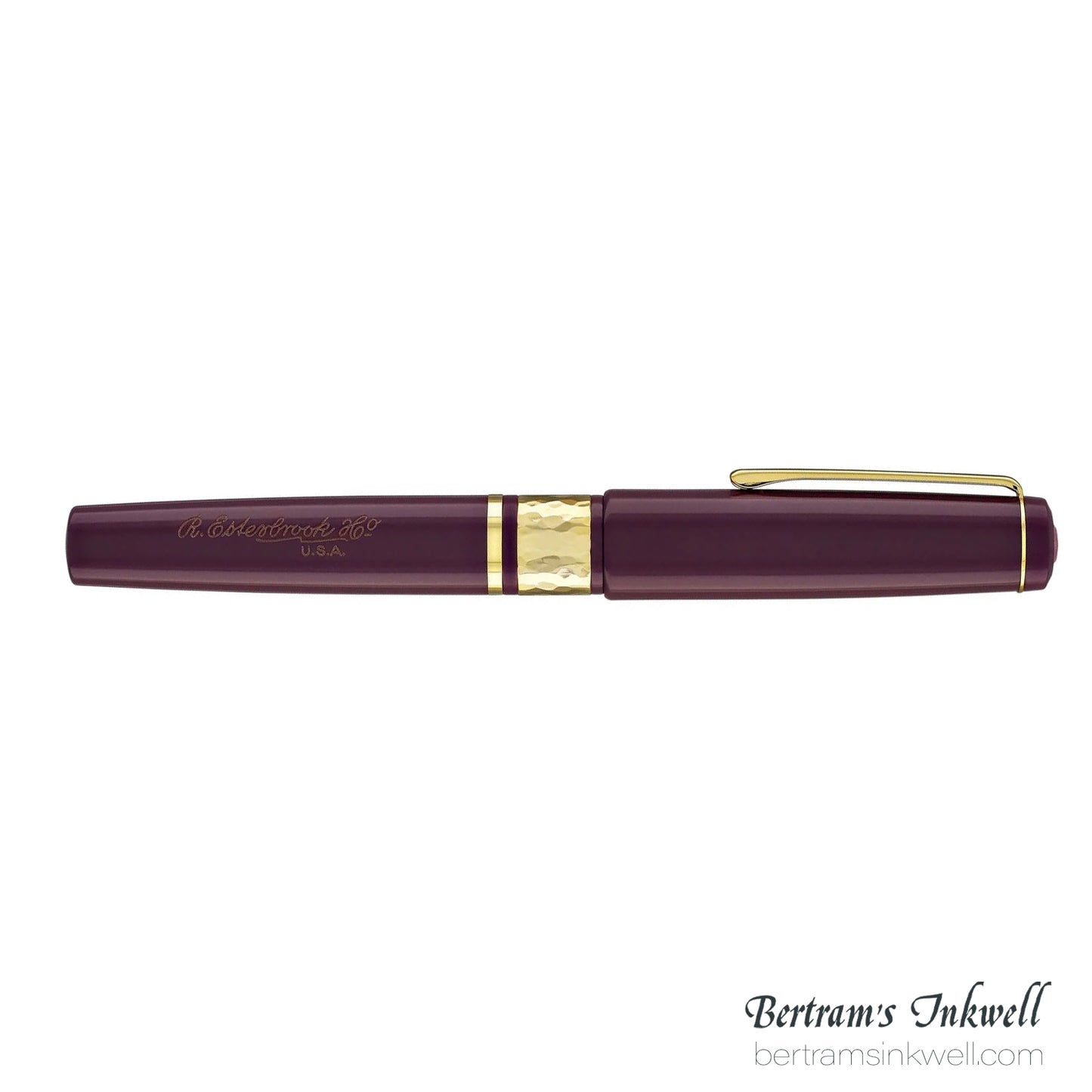 Esterbrook Model J Ebonite Blackberry Fountain Pen