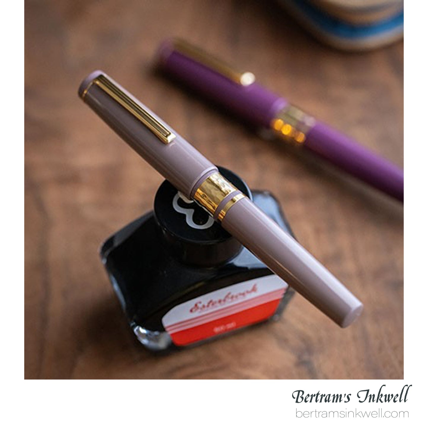 Esterbrook Model J Ebonite Violet Fountain Pen
