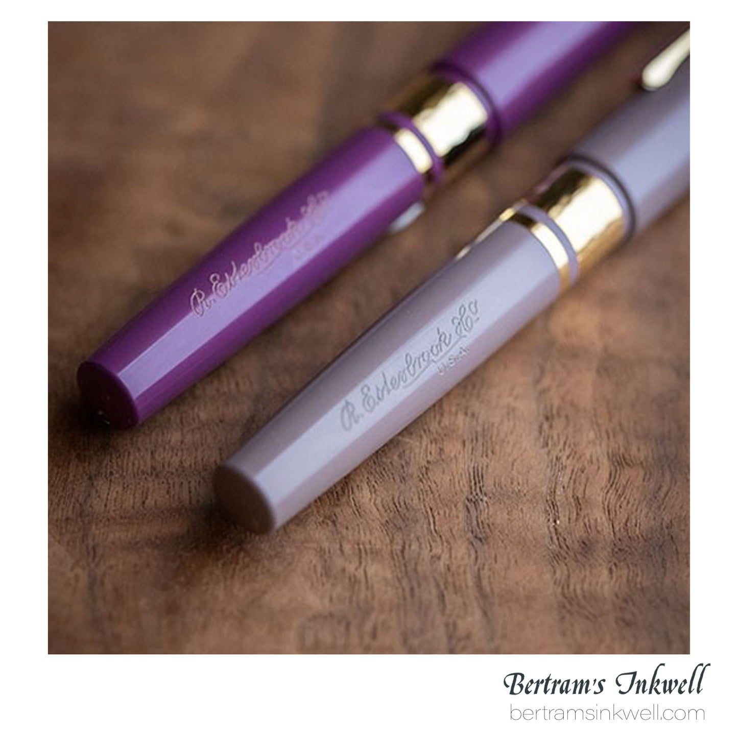 Esterbrook Model J Ebonite Violet Fountain Pen
