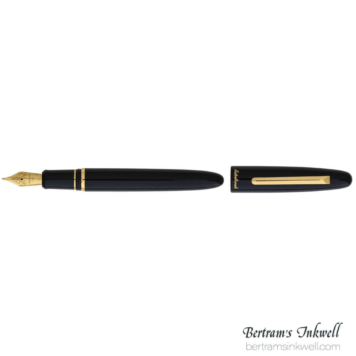 Esterbrook Estie Ebony Gold Trim Fountain Pen