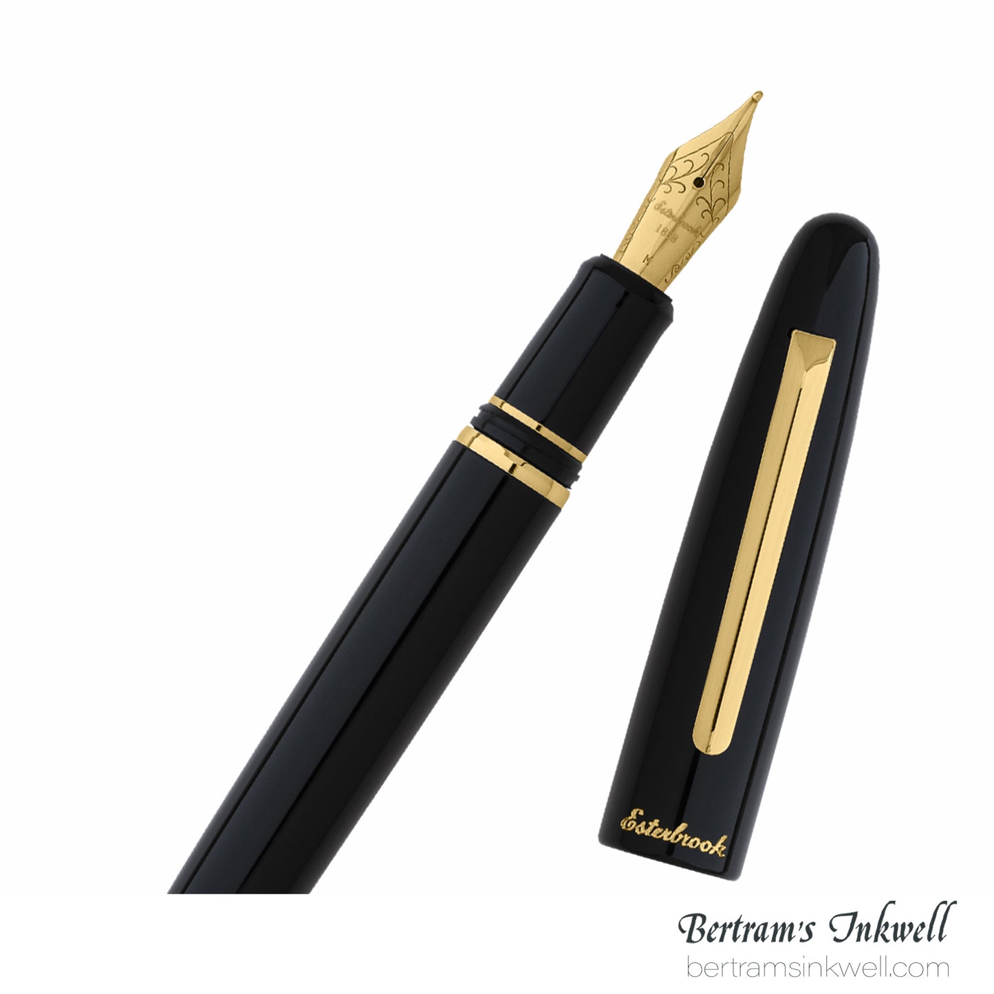 Esterbrook Estie Ebony Gold Trim Fountain Pen