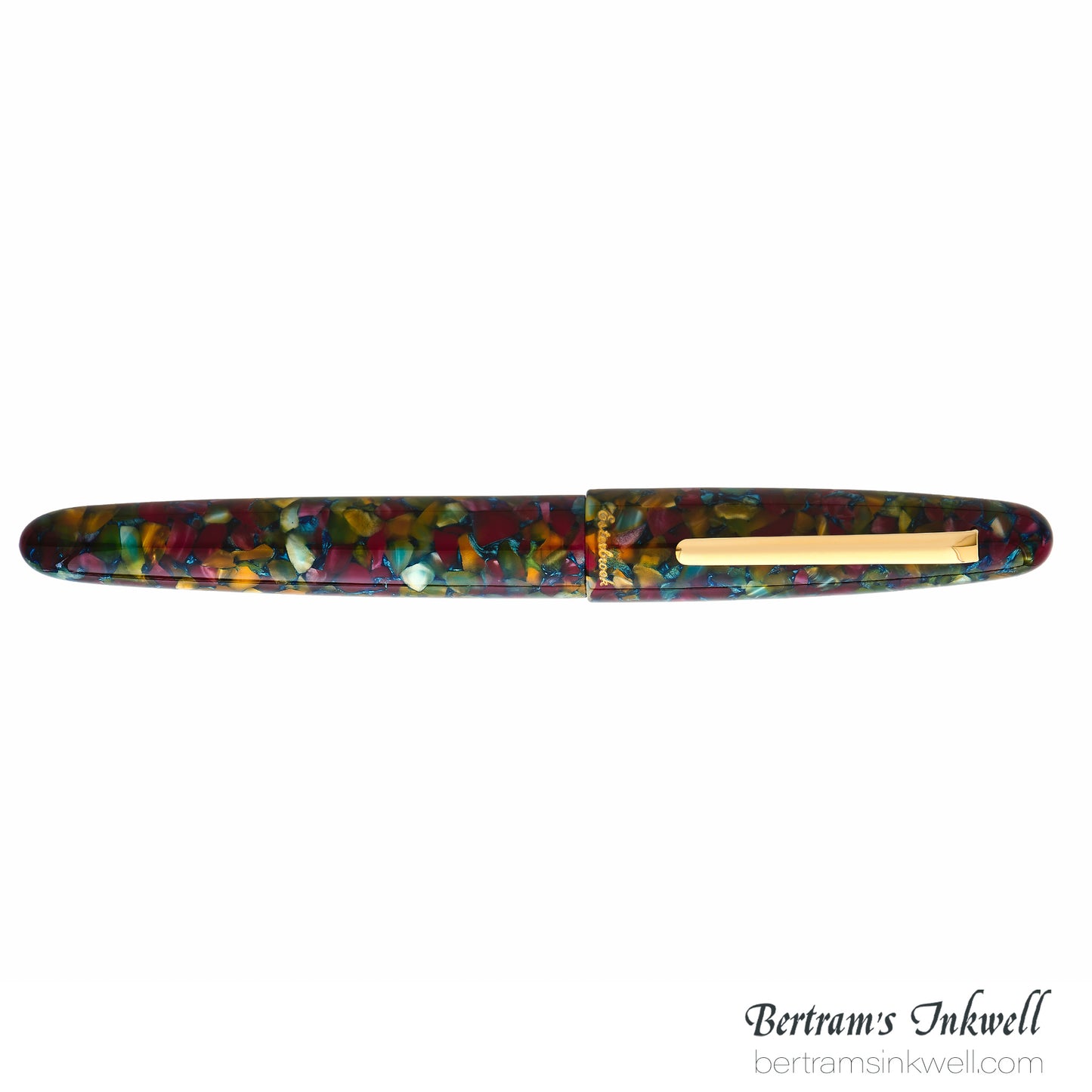 Esterbrook Estie Botanical Gardens Gold Trim Button-Piston Fountain Pen