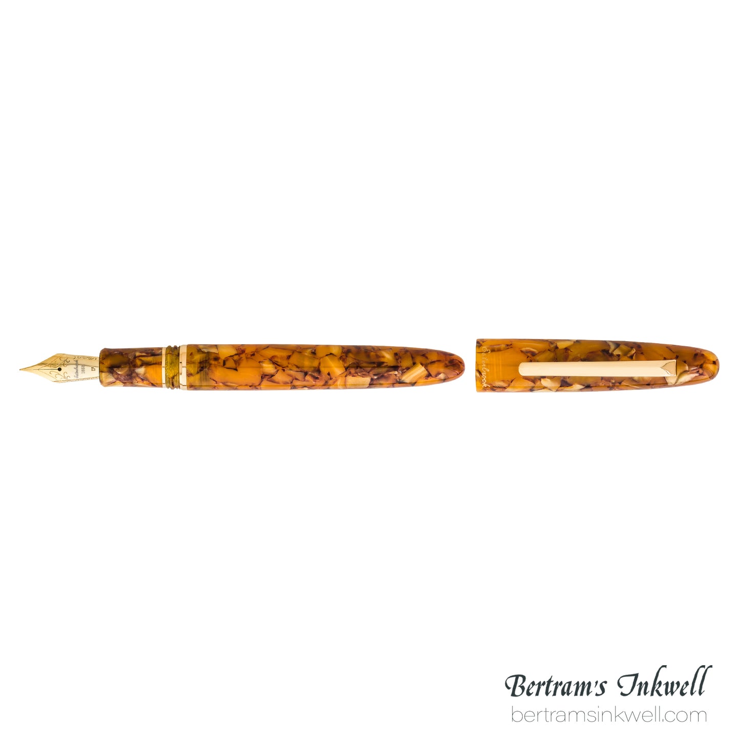 Esterbrook Estie Honeycomb Regular Size Gold Trim Fountain Pen