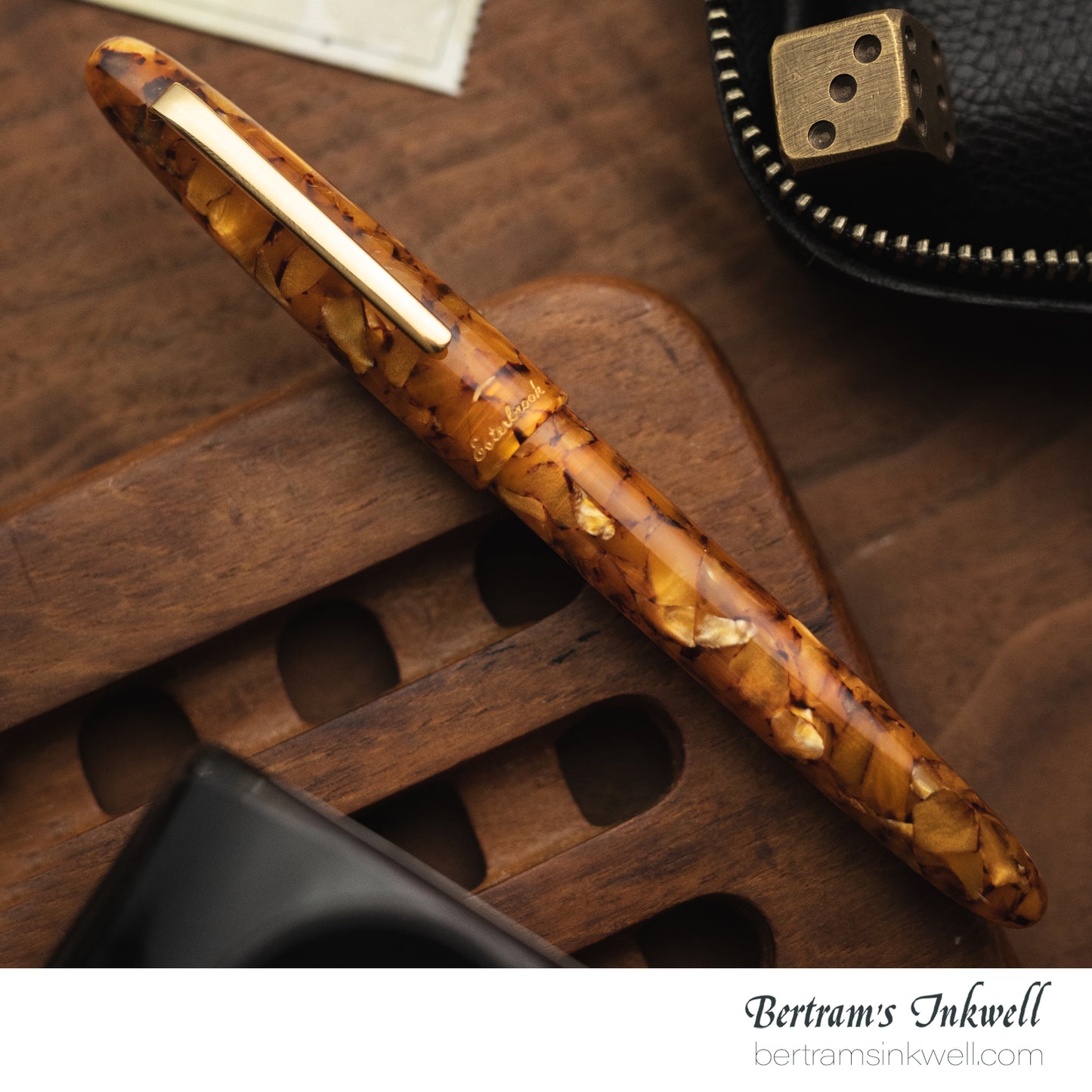 Esterbrook Estie Honeycomb Regular Size Gold Trim Fountain Pen