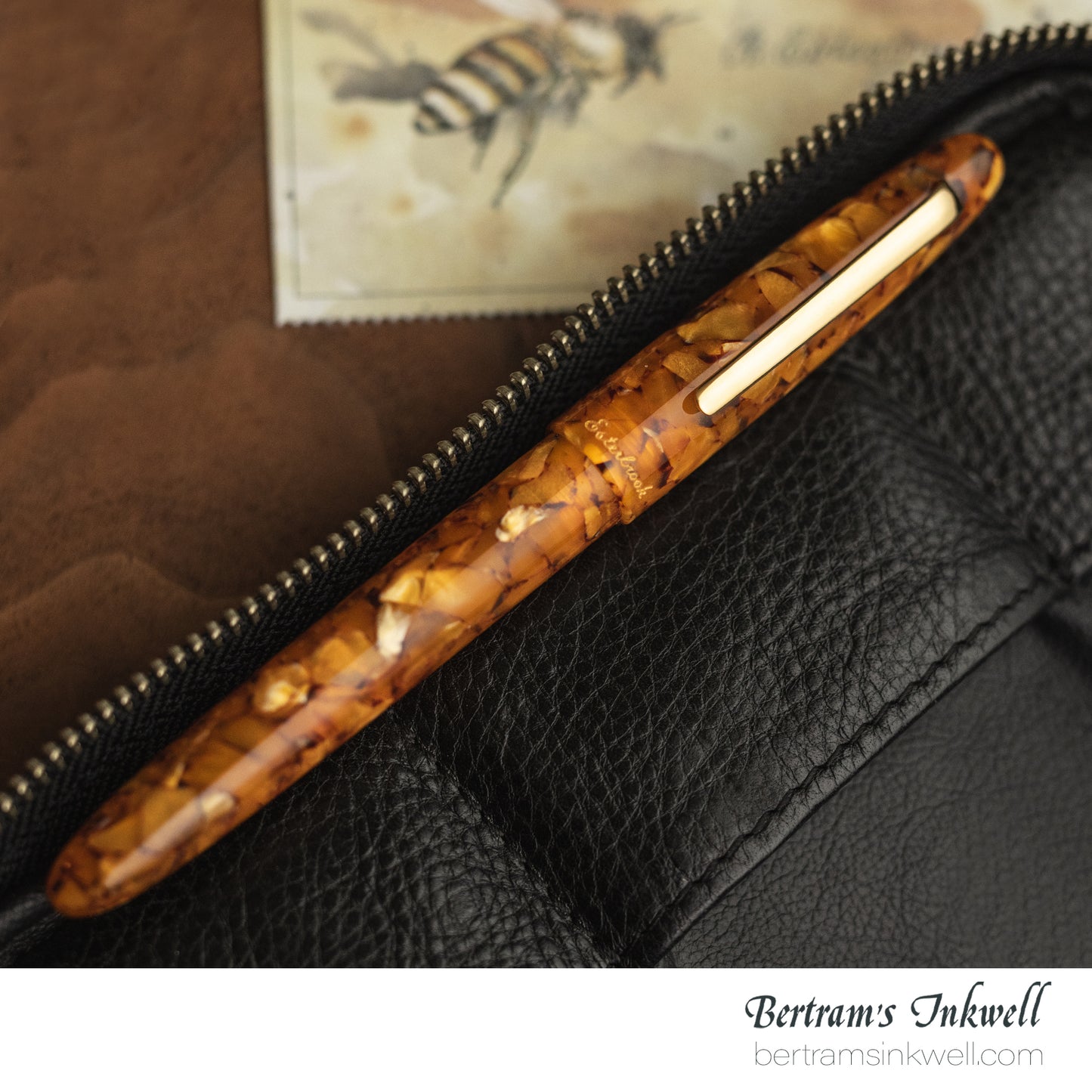 Esterbrook Estie Honeycomb Regular Size Gold Trim Fountain Pen