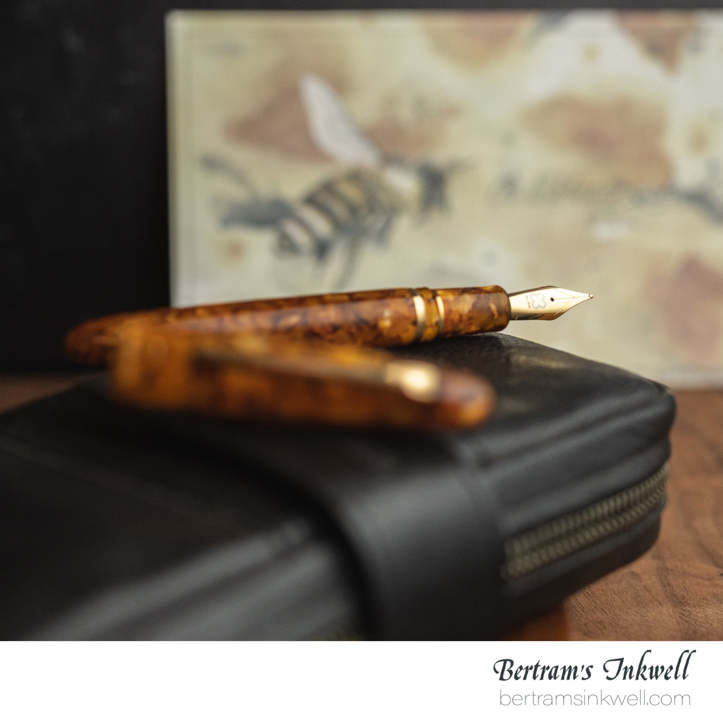 Esterbrook Estie Honeycomb Regular Size Gold Trim Fountain Pen