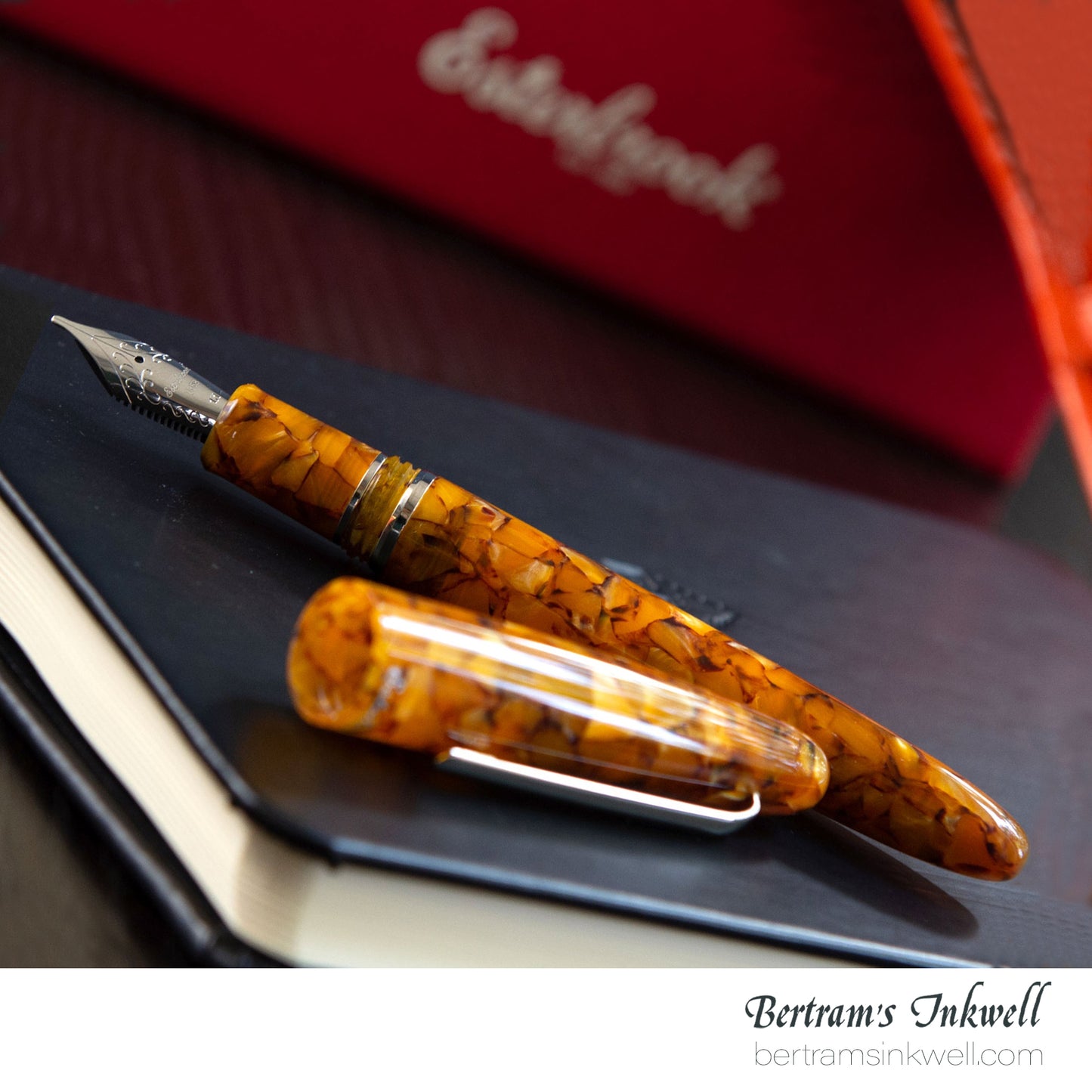 Esterbrook Estie Honeycomb Regular Size Palladium Trim Fountain Pen