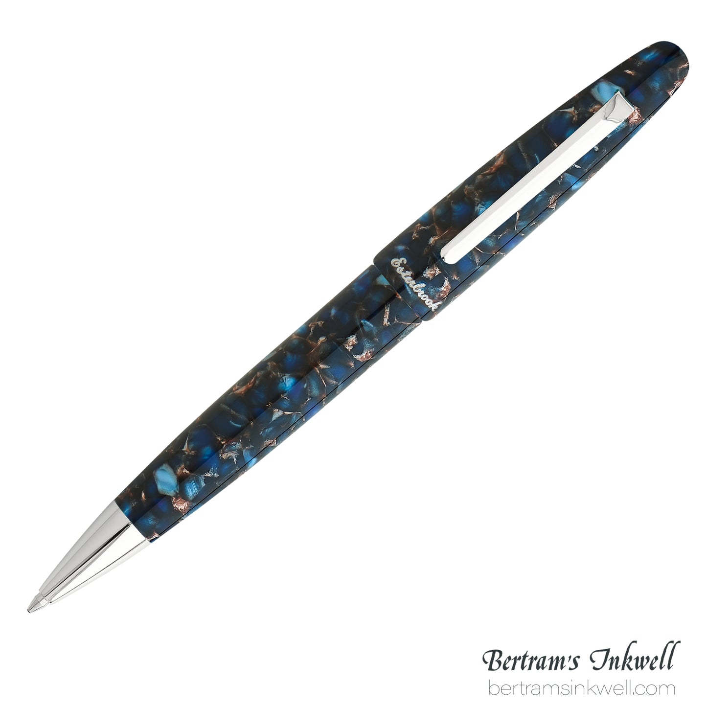 Esterbrook Estie Nouveau Bleu Palladium Trim Ballpoint
