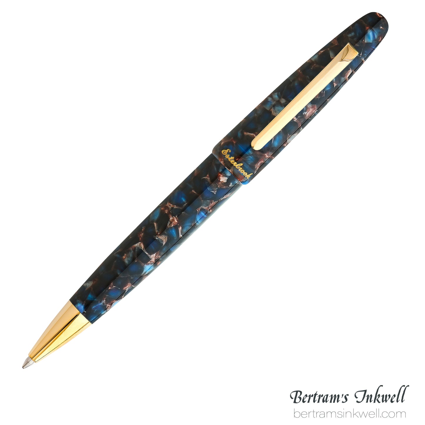Esterbrook Estie Nouveau Bleu Gold Trim Ballpoint