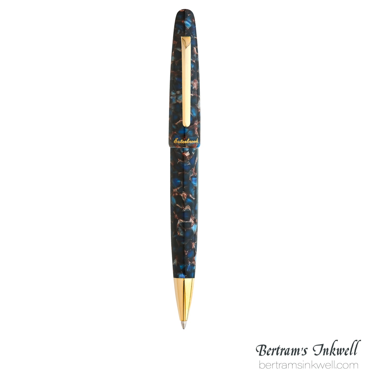 Esterbrook Estie Nouveau Bleu Gold Trim Ballpoint