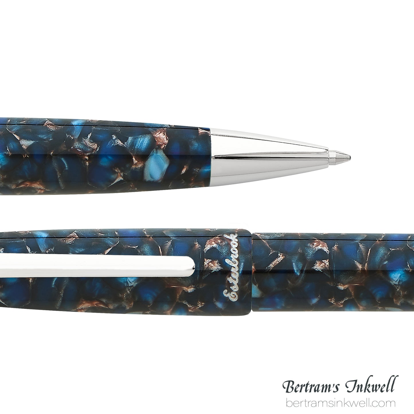 Esterbrook Estie Nouveau Bleu Palladium Trim Ballpoint