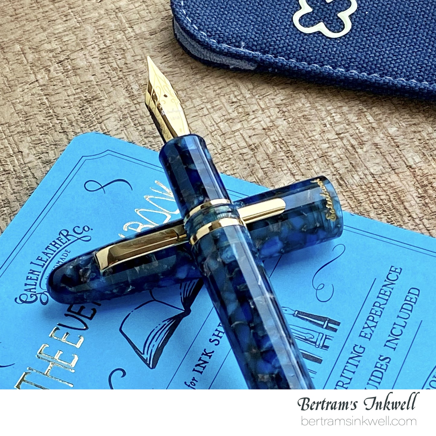 Esterbrook Estie Nouveau Bleu Gold Trim Fountain Pen