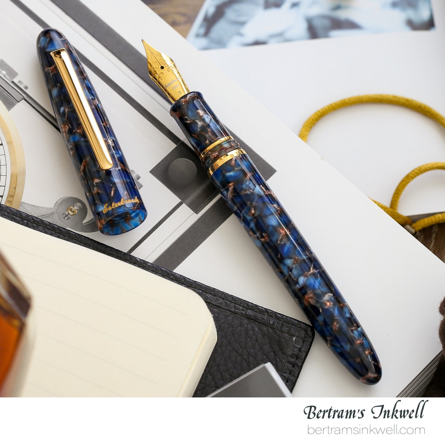 Esterbrook Estie Nouveau Bleu Gold Trim Fountain Pen