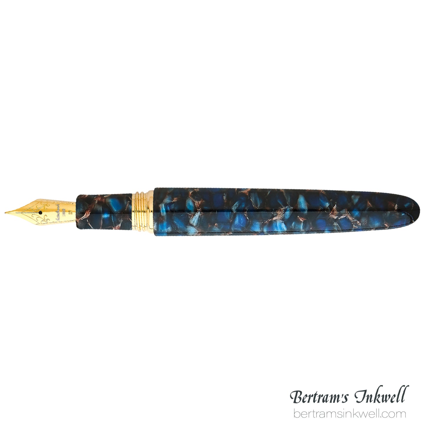 Esterbrook Estie Nouveau Bleu Gold Trim Oversize Fountain Pen