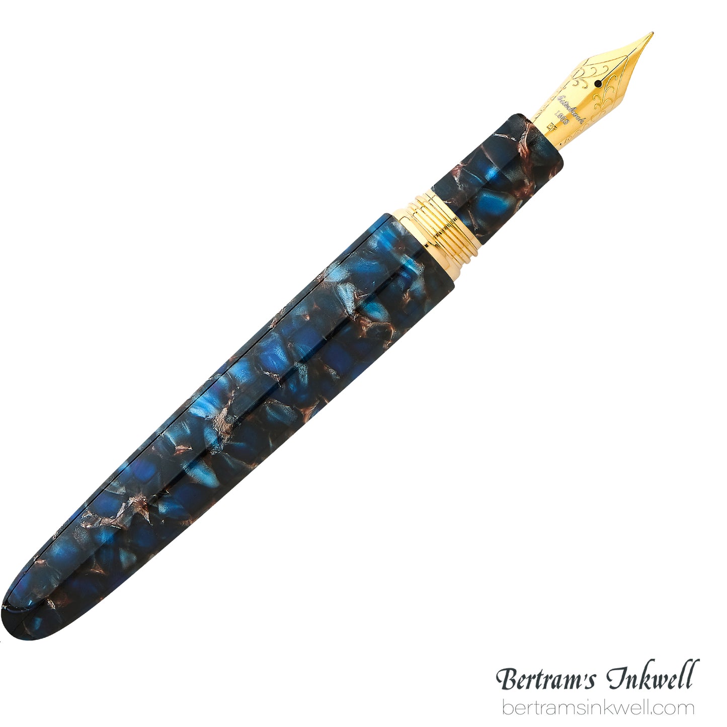 Esterbrook Estie Nouveau Bleu Gold Trim Oversize Fountain Pen