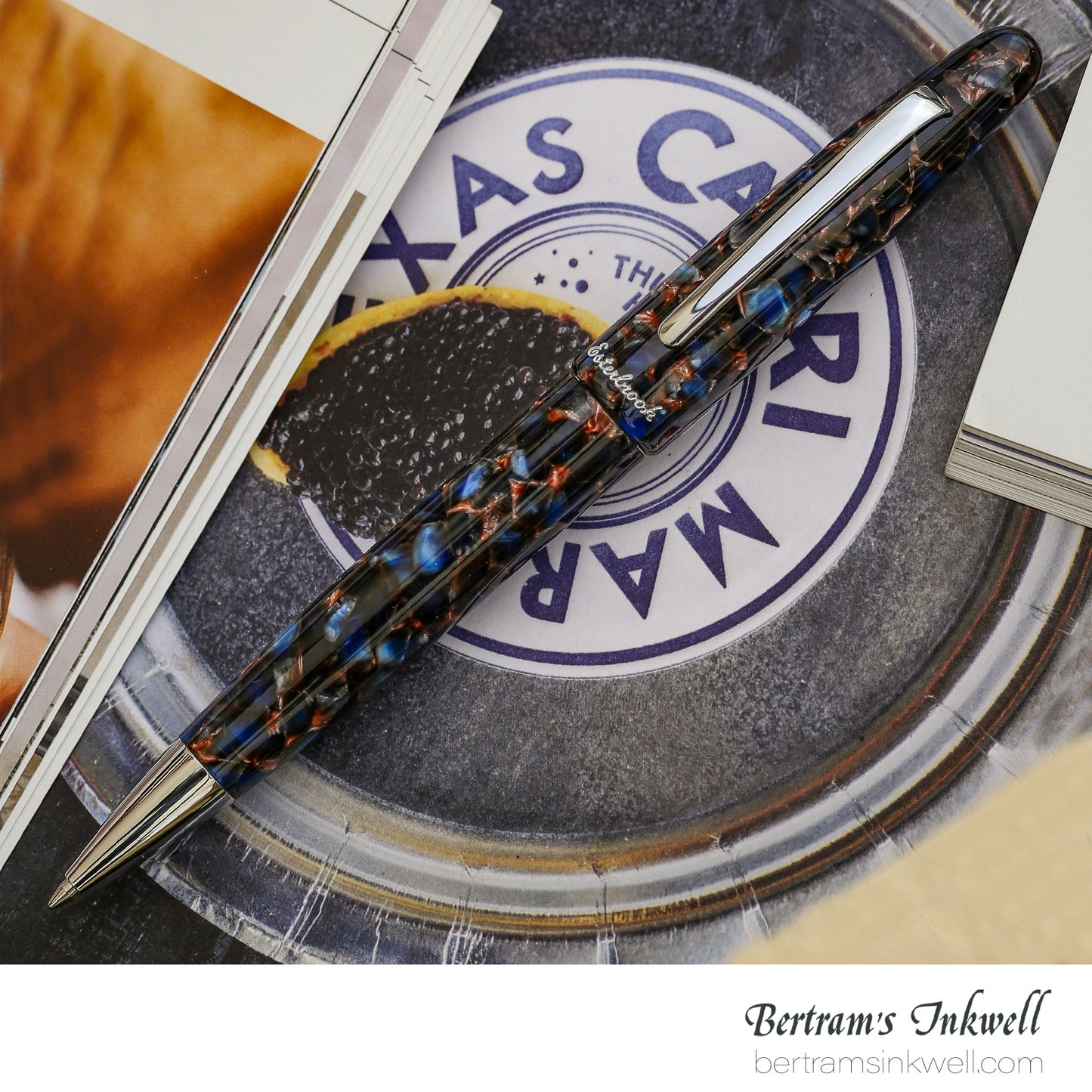 Esterbrook Estie Nouveau Bleu Palladium Trim Ballpoint