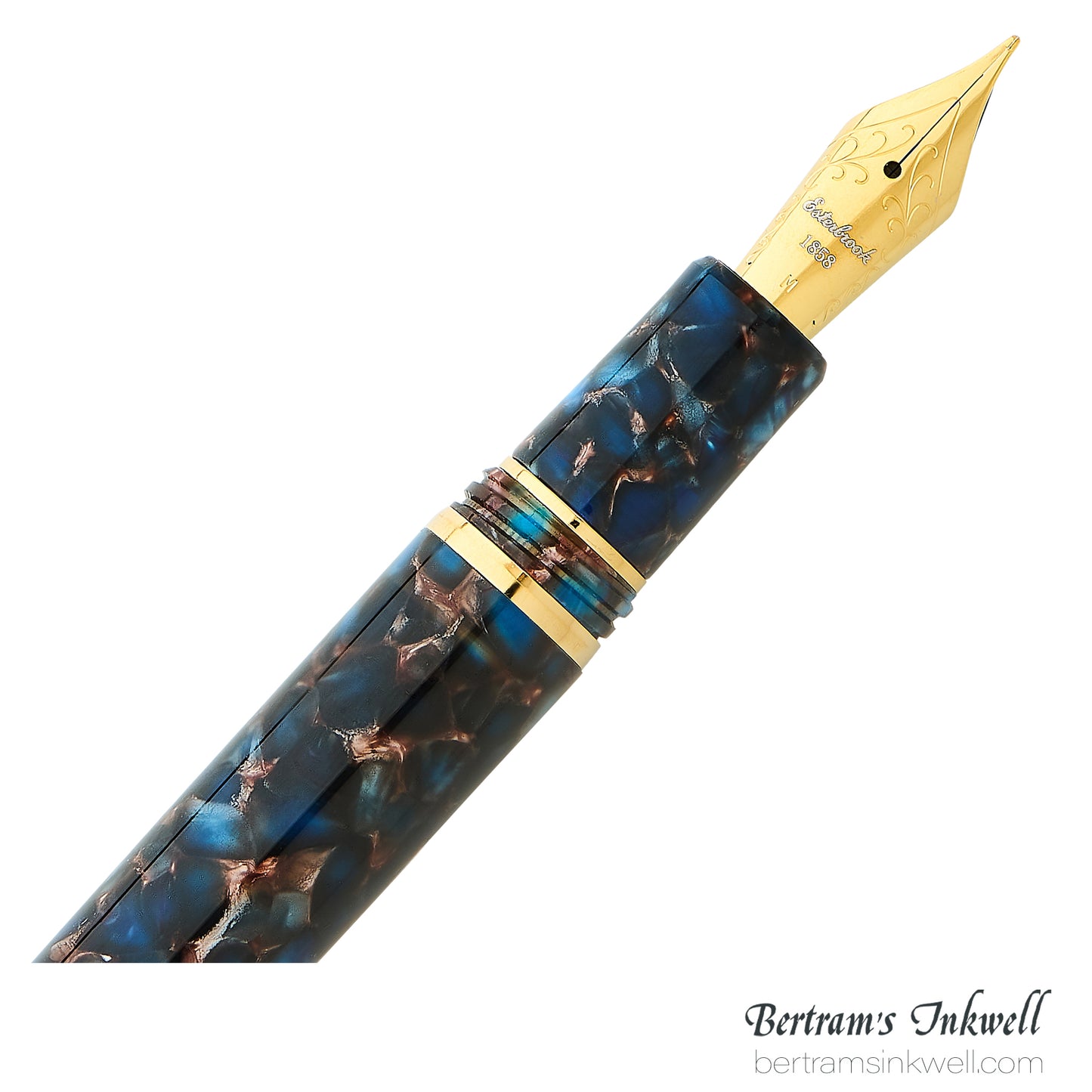 Esterbrook Estie Nouveau Bleu Gold Trim Fountain Pen