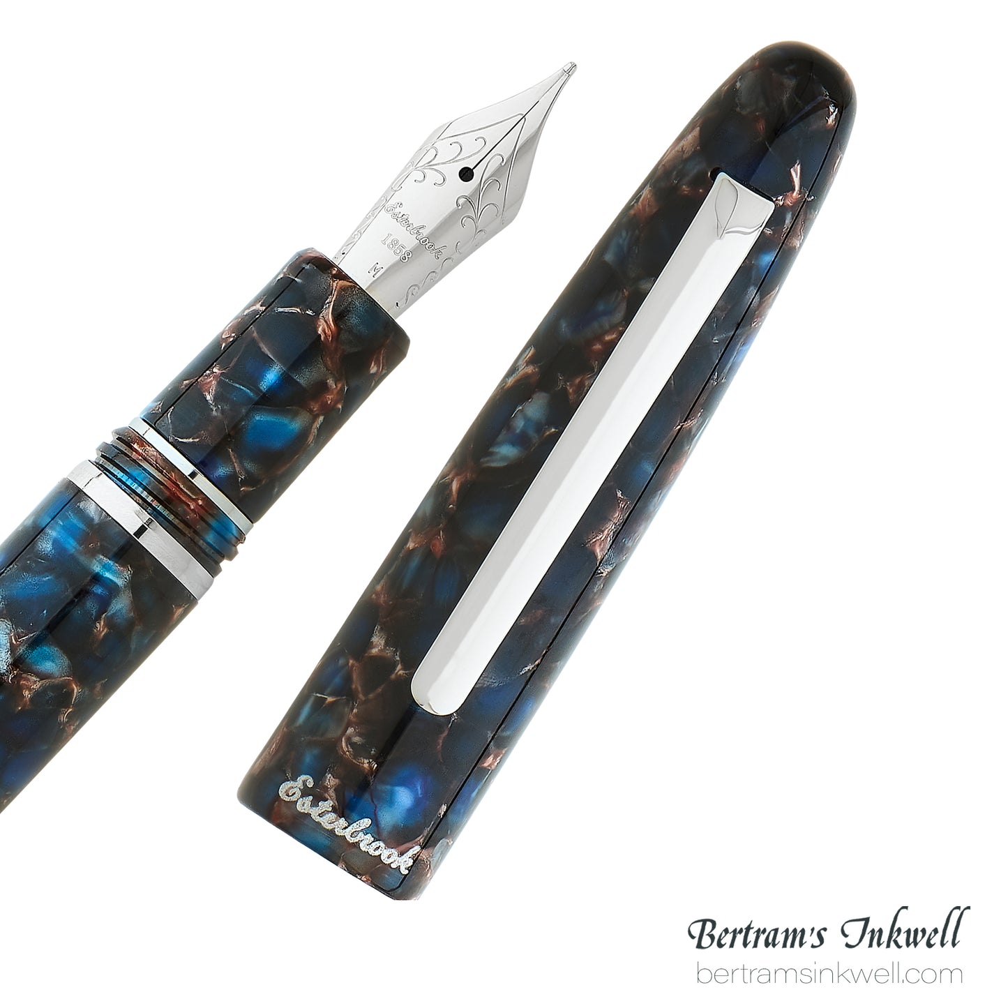 Esterbrook Estie Nouveau Bleu Palladium Trim Fountain Pen