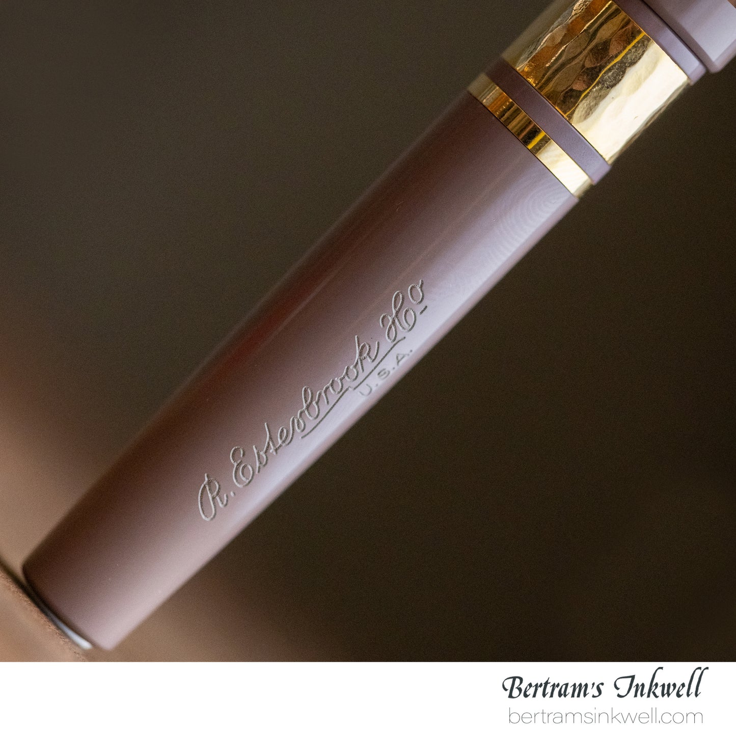 Esterbrook Model J Ebonite Violet Fountain Pen
