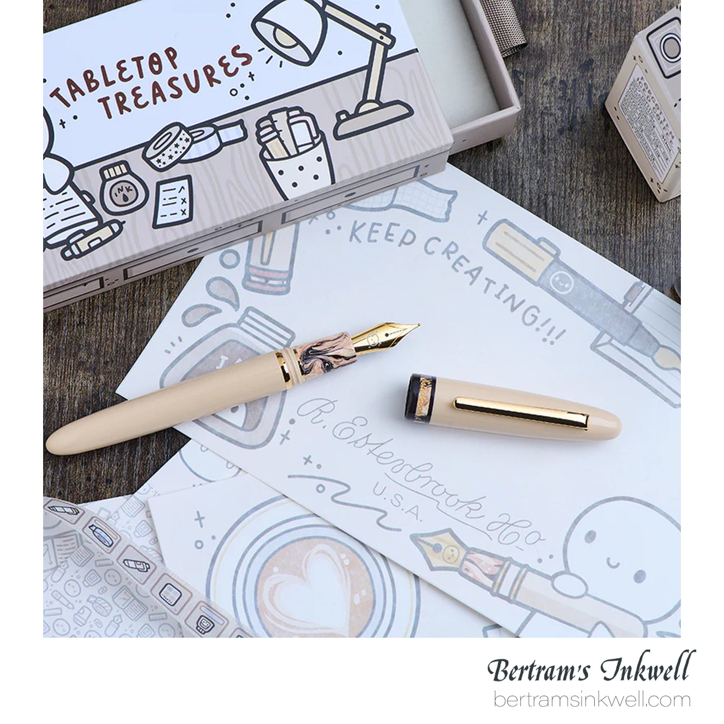 Esterbrook TheCoffeeMonsterzCO Keep Creating - Blotter Paper Set