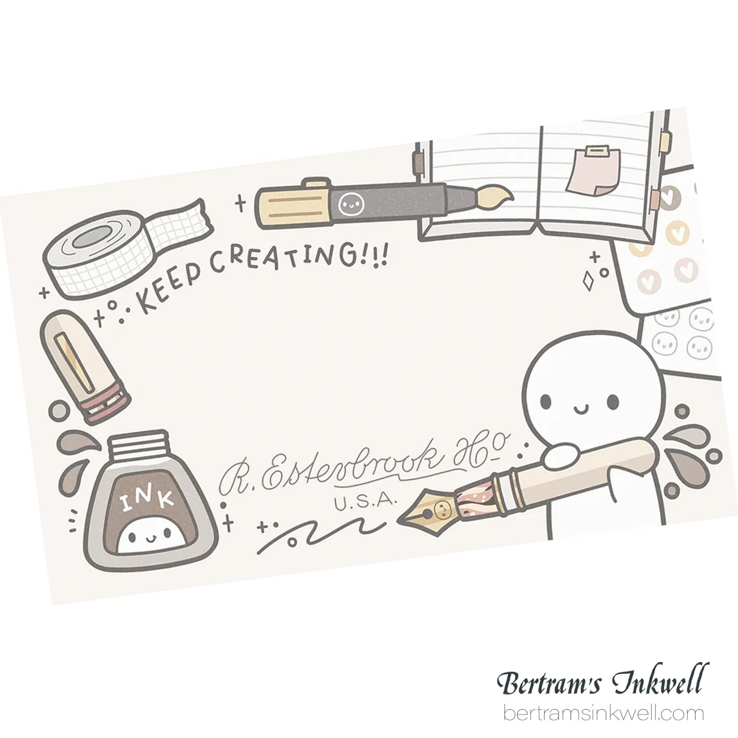 Esterbrook TheCoffeeMonsterzCO Keep Creating - Blotter Paper Set