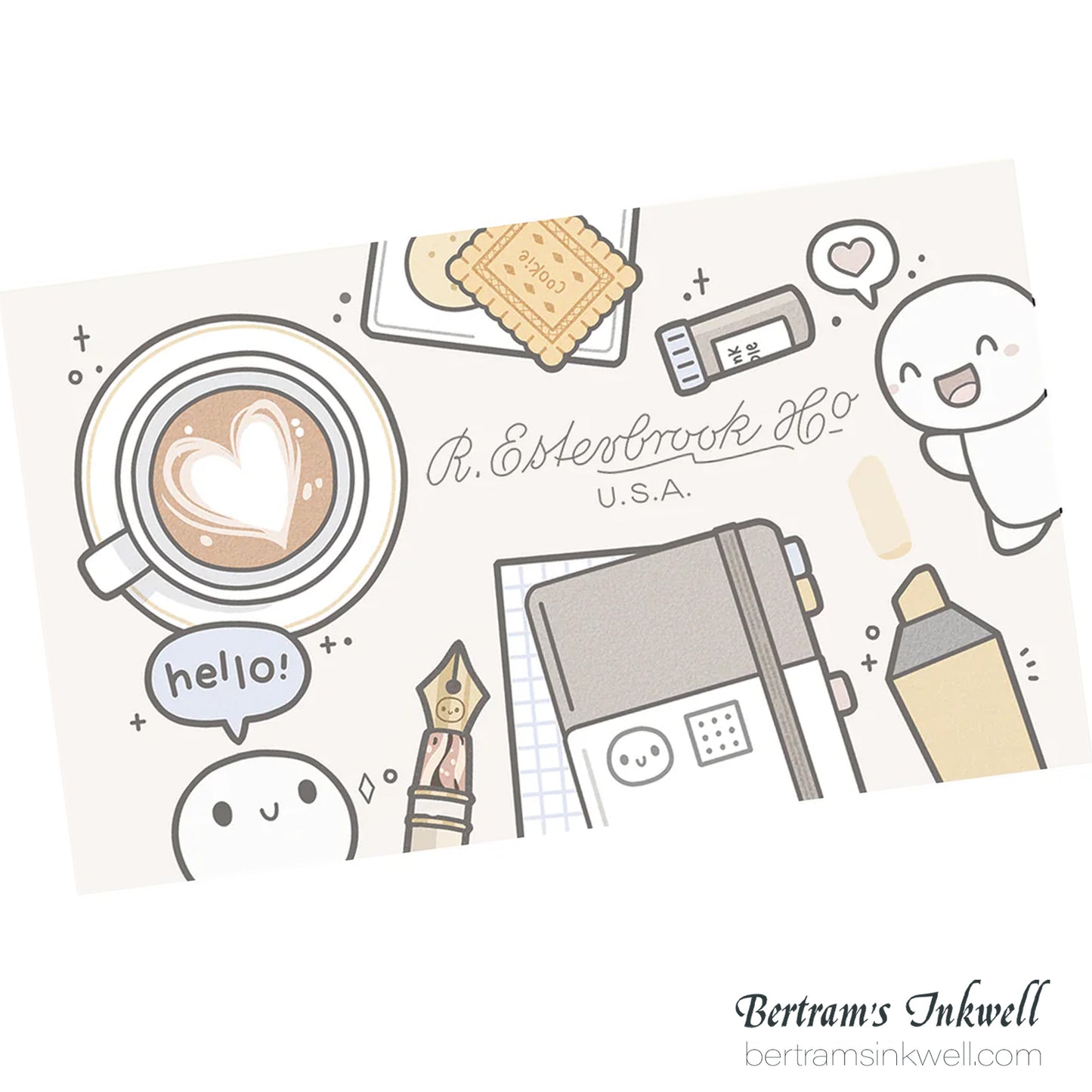 Esterbrook TheCoffeeMonsterzCO Keep Creating - Blotter Paper Set