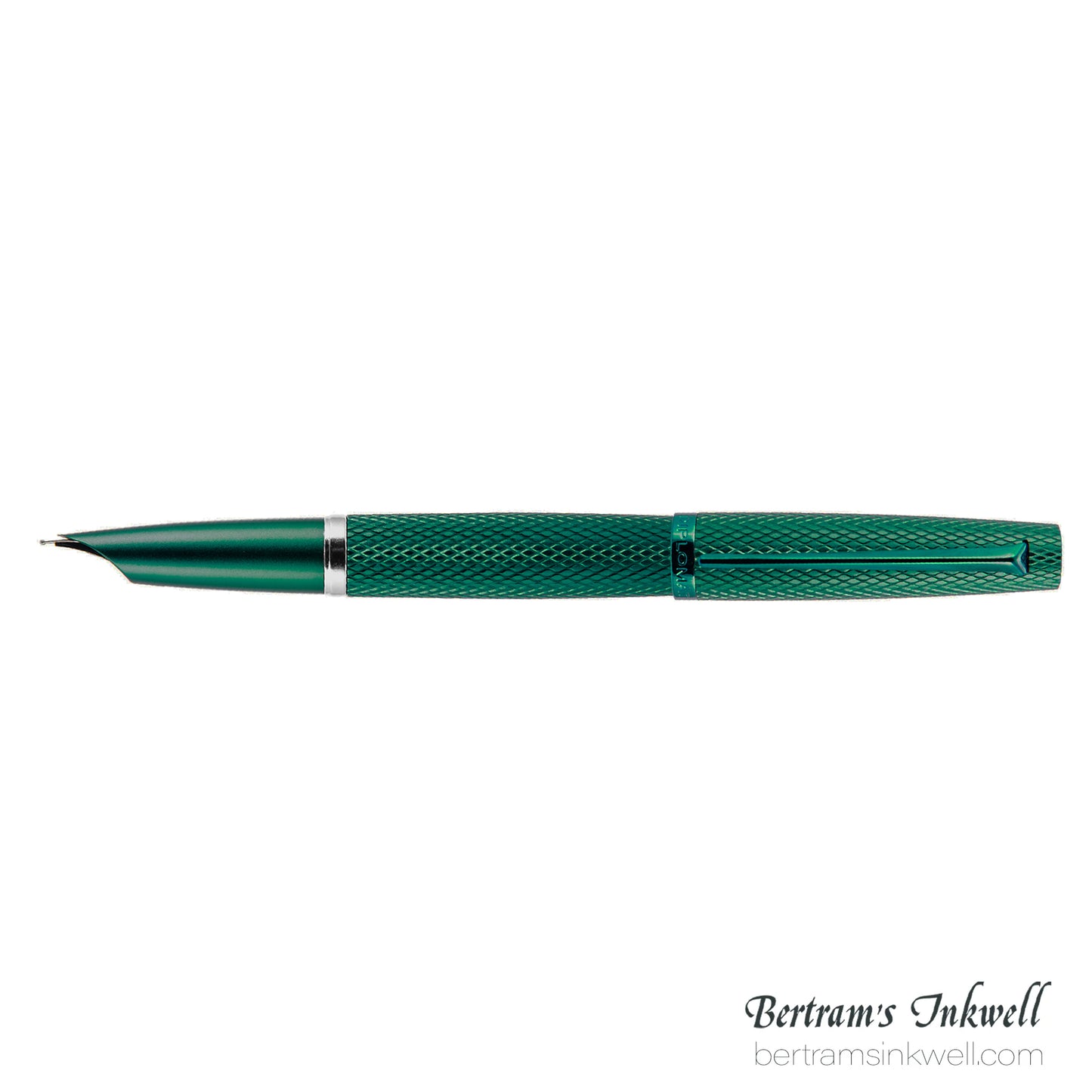 Diplomat Viper Green Guilloche Fountain Pen