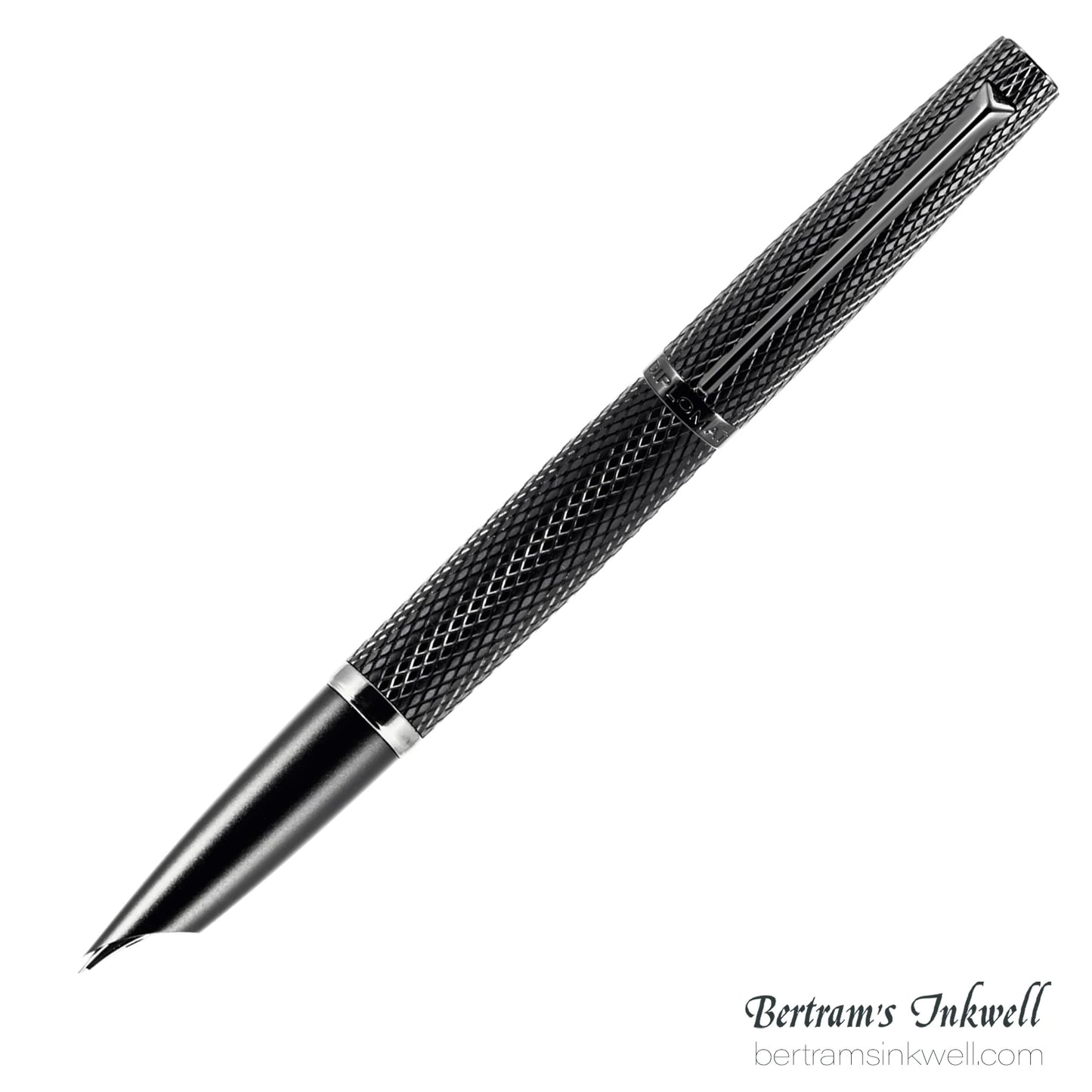 Diplomat Viper Noir Guilloche Fountain Pen