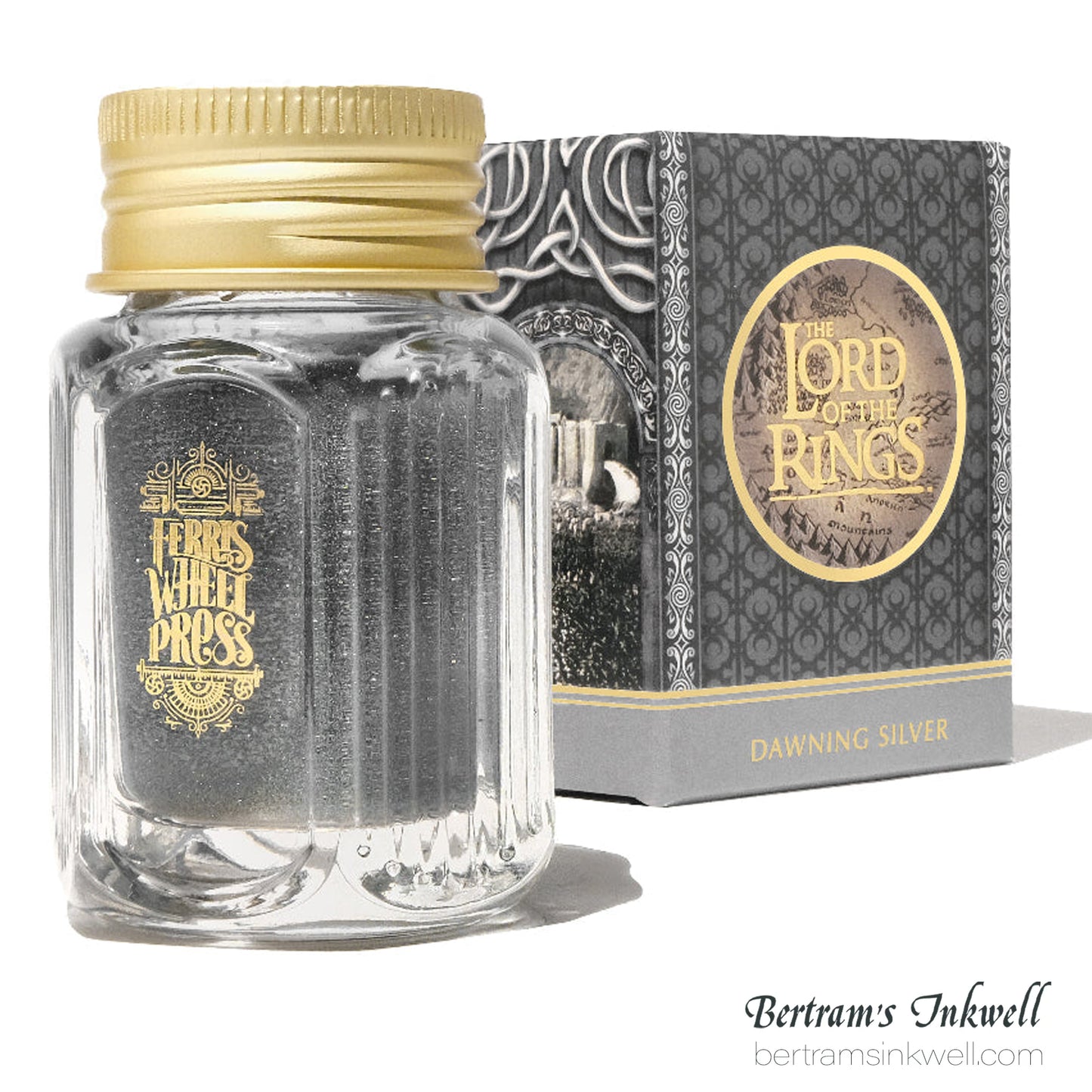 Ferris Wheel Press x Lord of the Rings - Dawning Silver - 28ml Ink Bottle